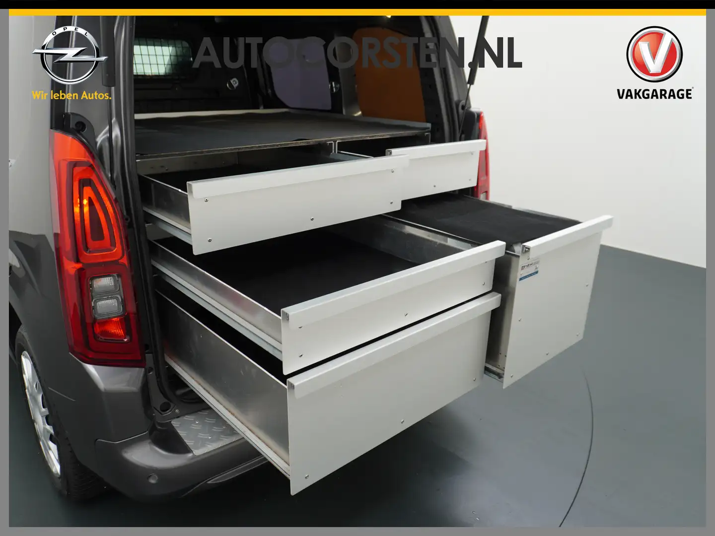 Opel Combo D102pk Leer Navi Apple/Android CruiseControl Stoel Grijs - 1