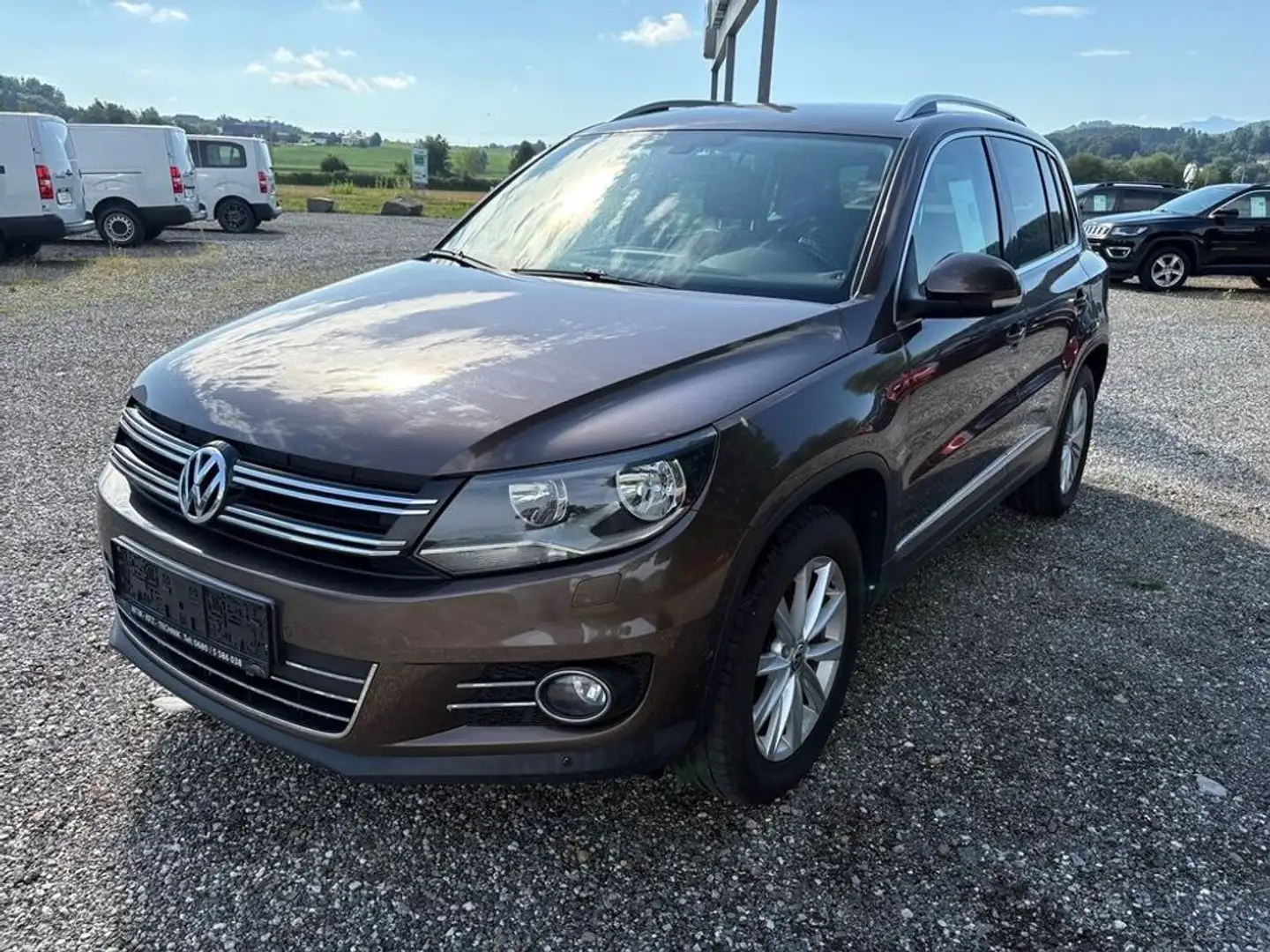 Volkswagen Tiguan 1,4 TSI Sport & Style BMT Braun - 2