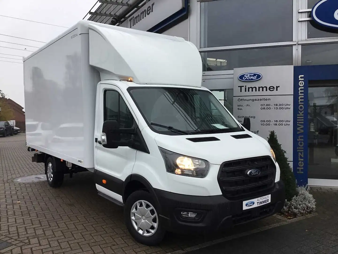 Ford Transit 350 L4 Trend Junge Kofferaufbau Blanco - 1