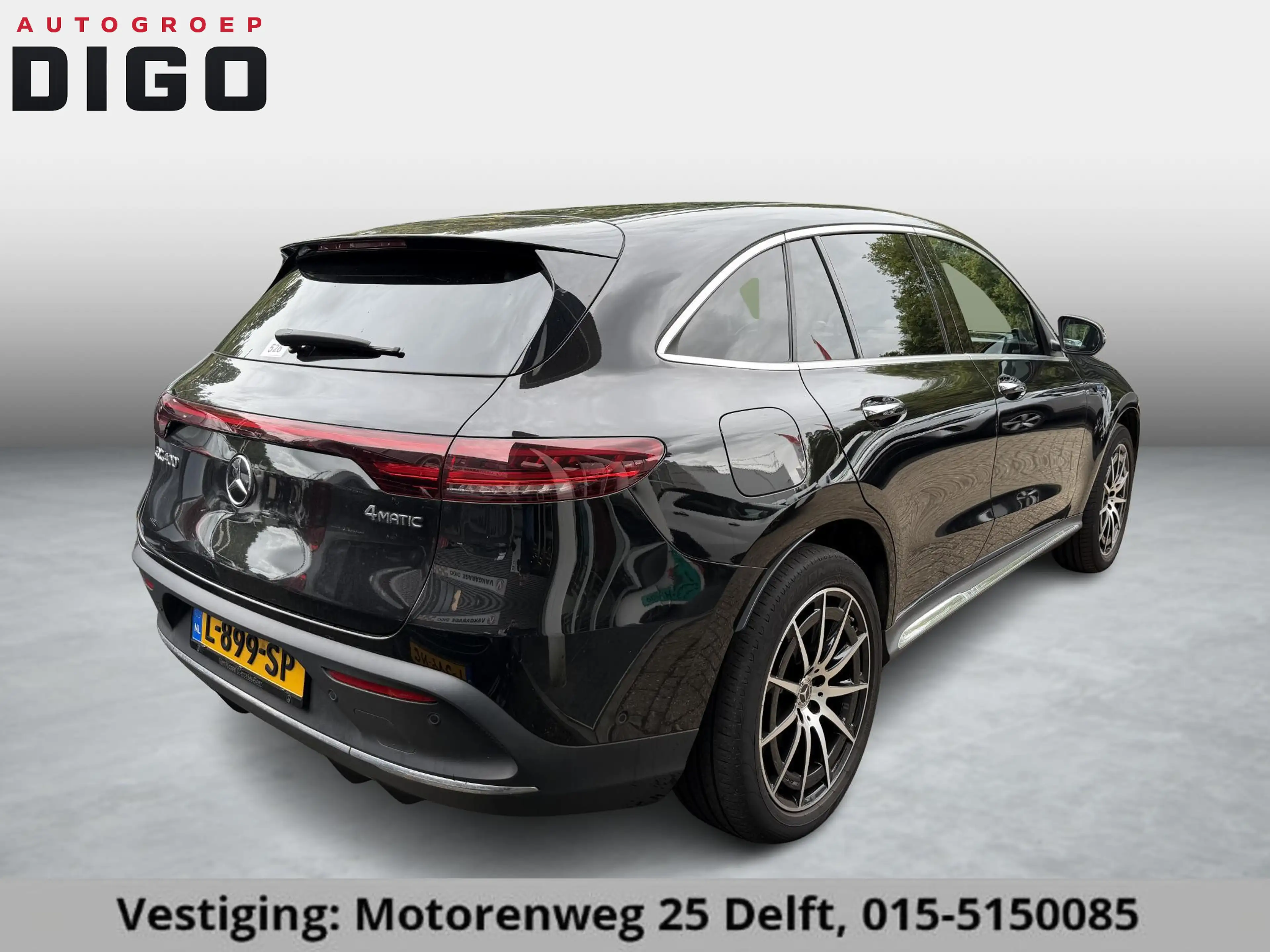 Mercedes-Benz EQC 400 BUSINESS AMG 80 kWh ACCU 97% GARANTIE 7-2031! 4MAT — photo 7