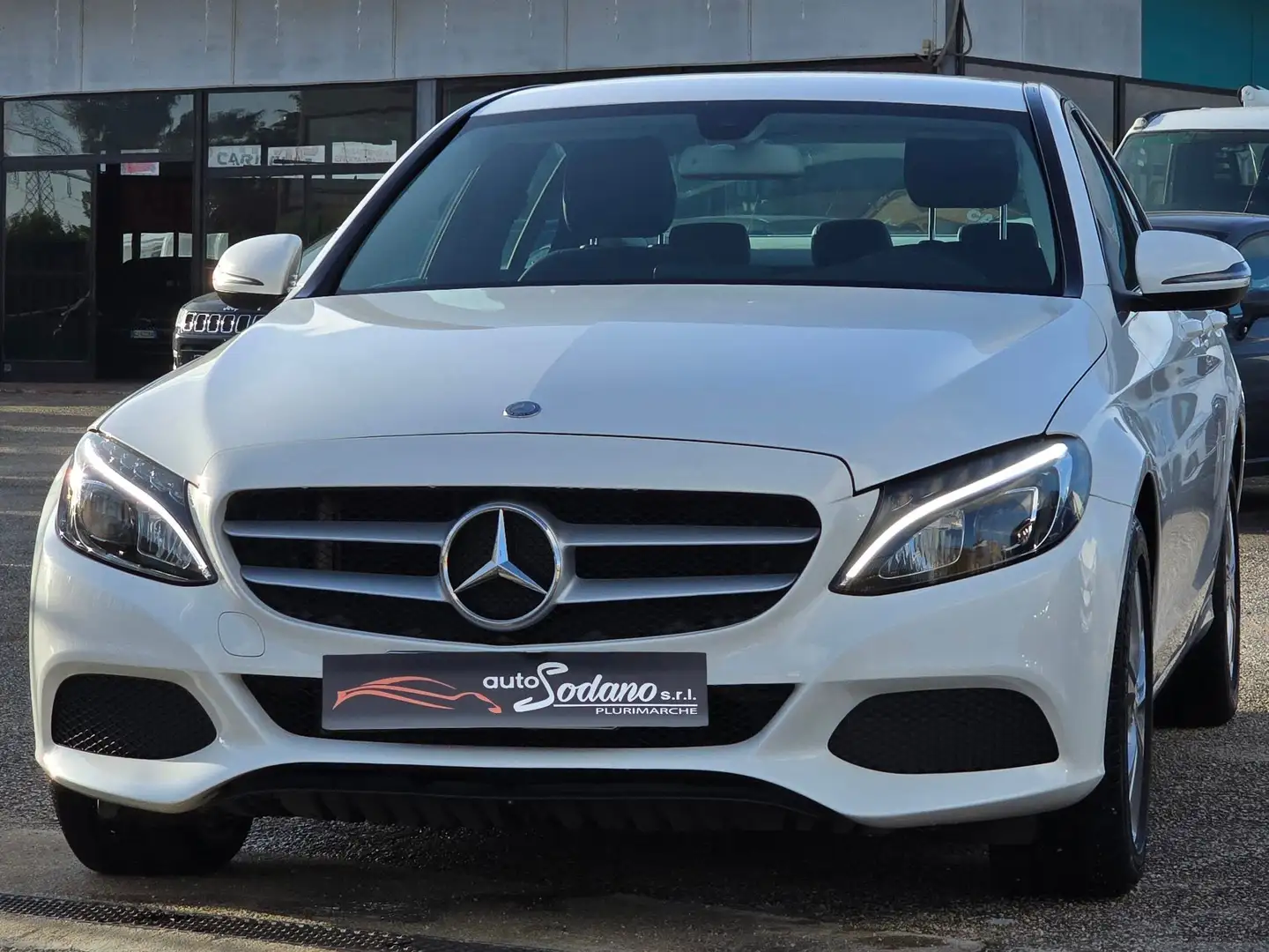 Mercedes-Benz C 180 d Auto Executive NAVI Bianco - 1
