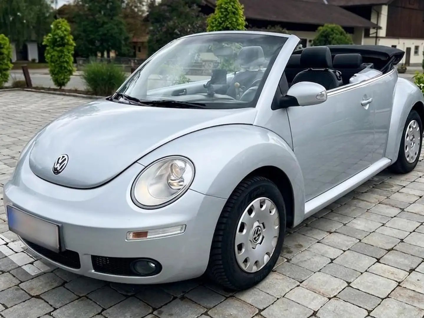 Volkswagen Beetle Beetle Cabriolet Leder 1,9 TDI Leder Silber - 1