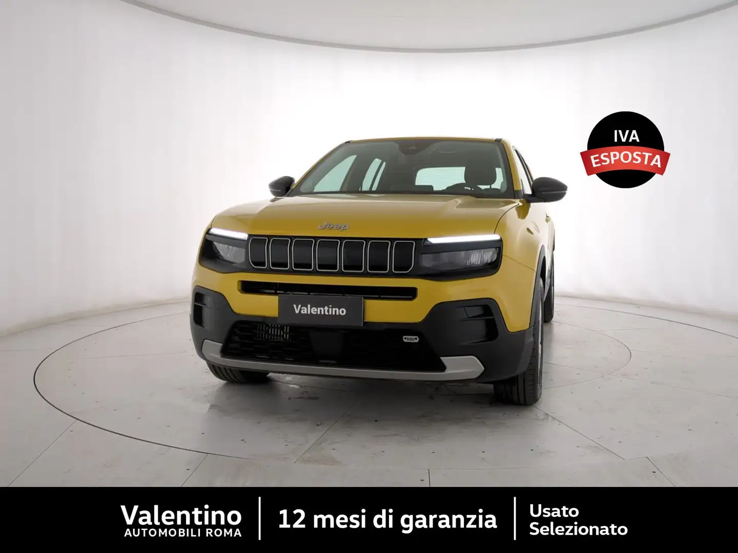 Jeep Avenger 1.2 Turbo 100 CV Altitude Gelb - 1