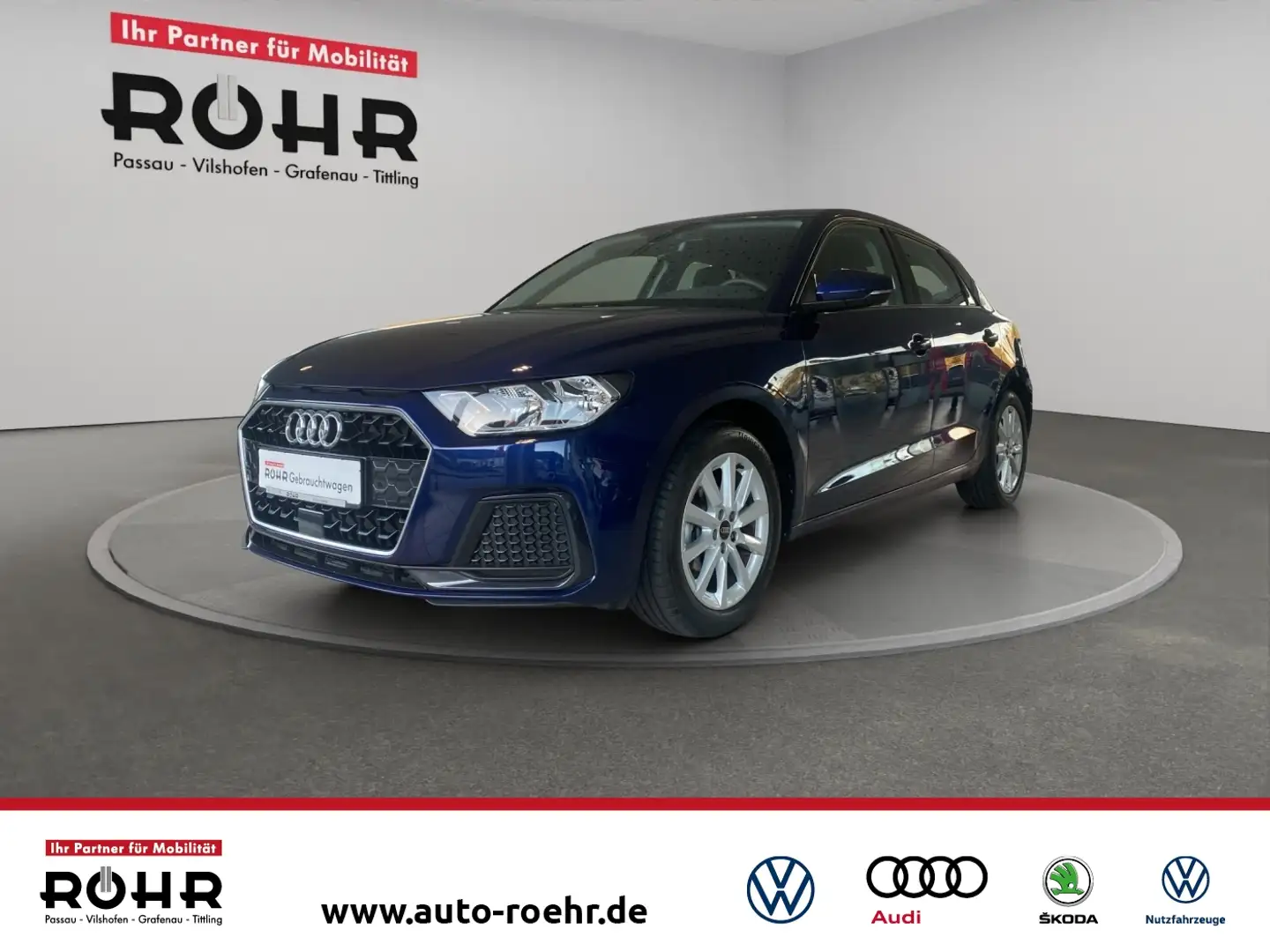 Audi A1 Sportback advanced (SHZ.GRA.NAVI.PDC.DAB.virtual c Blau - 1