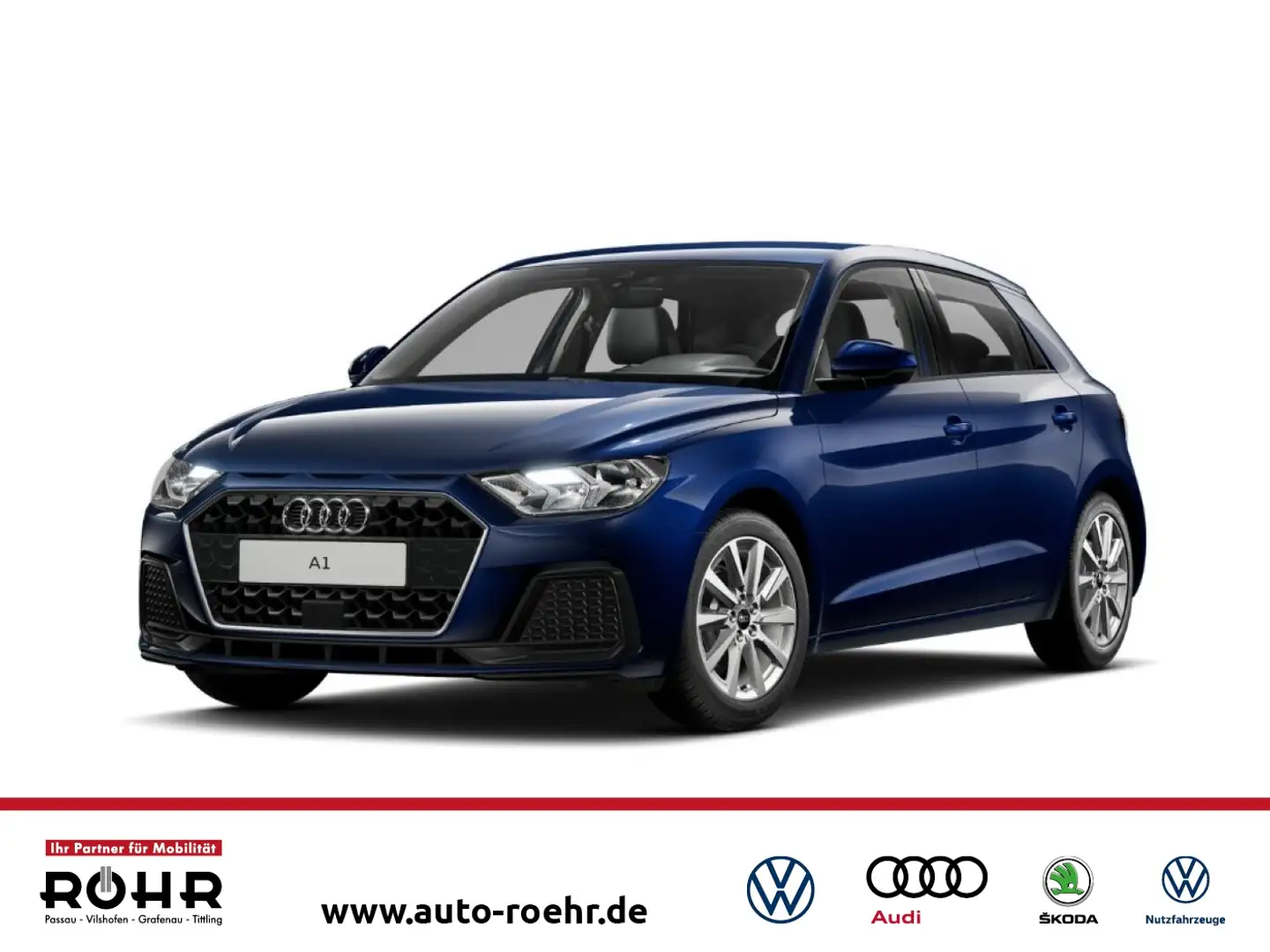 Audi A1 Sportback advanced (SHZ.GRA.NAVI.PDC.DAB.virtual c Blau - 1
