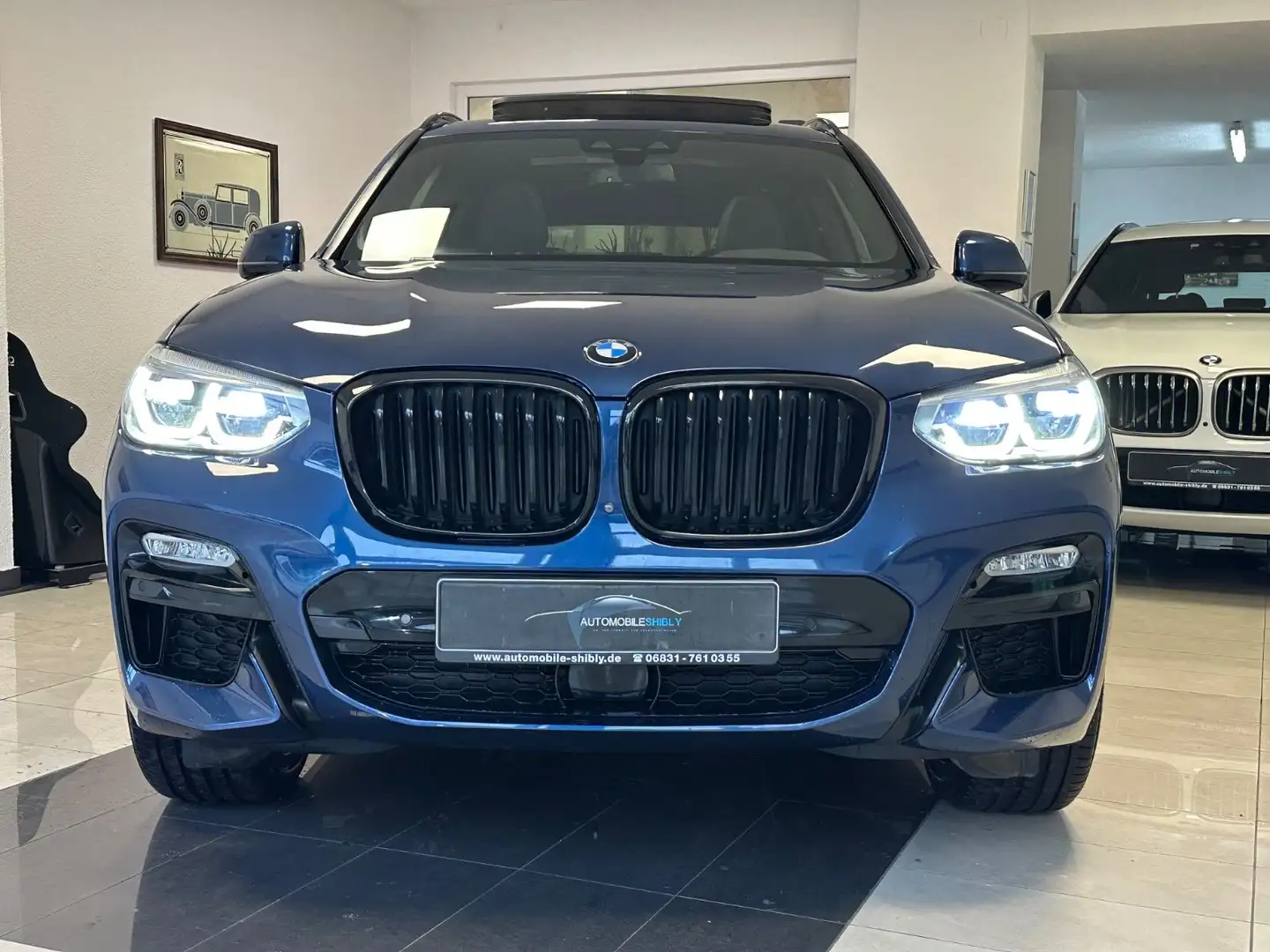 BMW X3 M BMW X3 M40 d LED Head-up, LEDER, PANORAMA Blau - 2