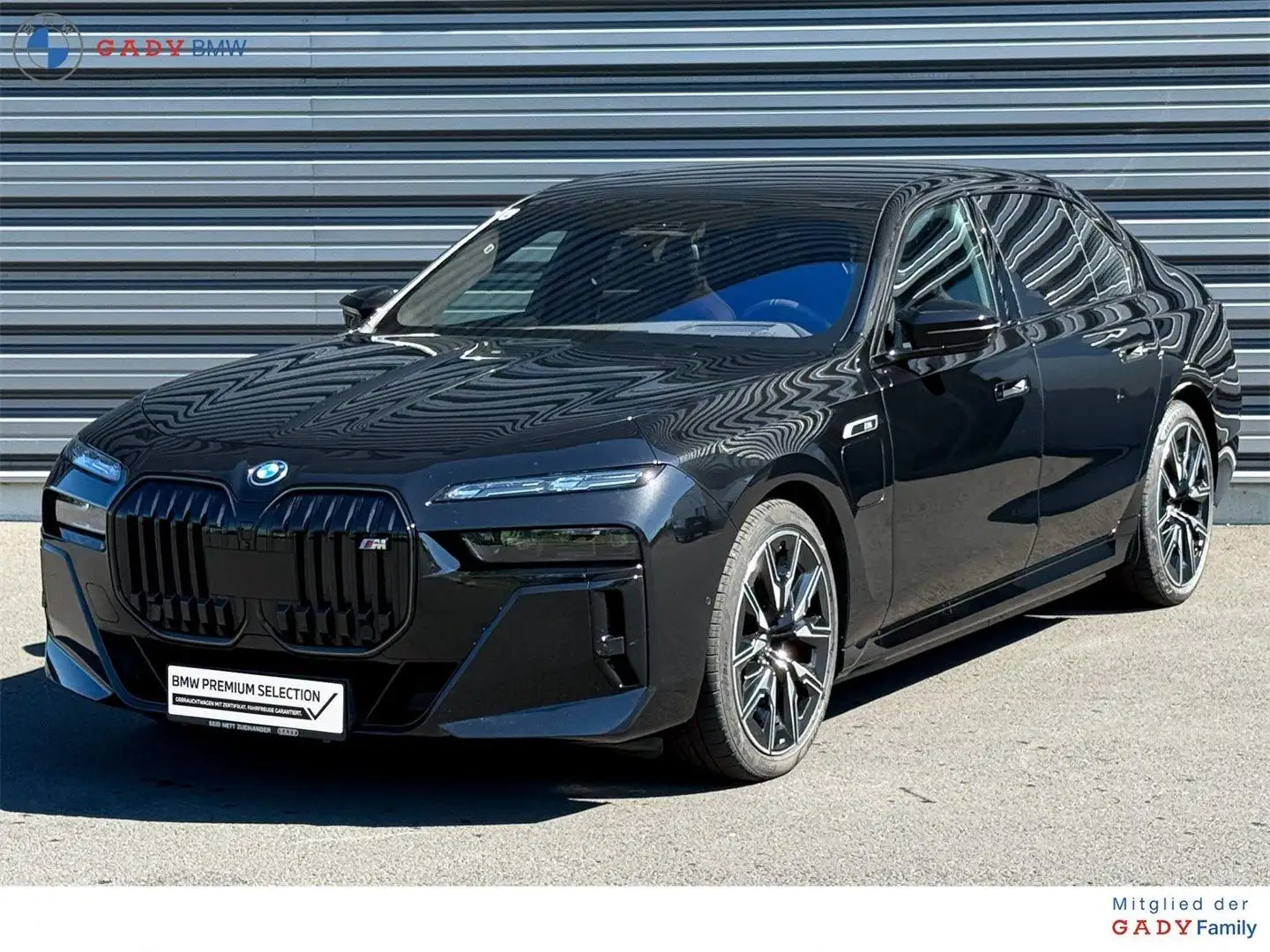 BMW 760 e M xDrive Limousine Noir - 1