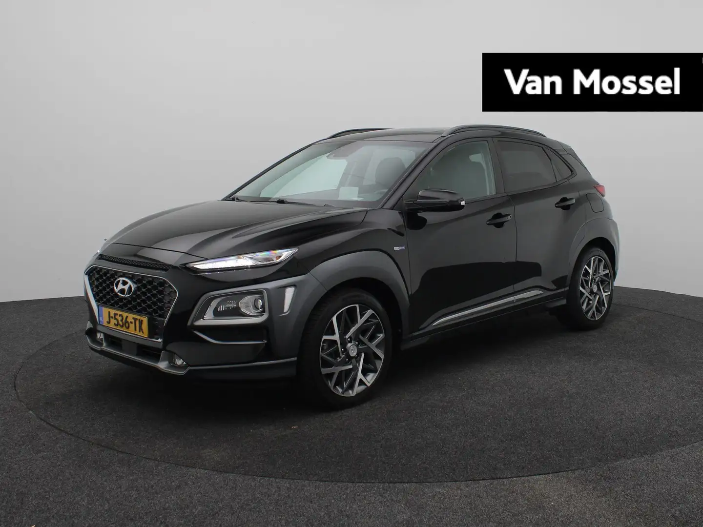 Hyundai KONA 1.6 GDI HEV Premium Sky | Schuif/kantel dak | Stoe Zwart - 1