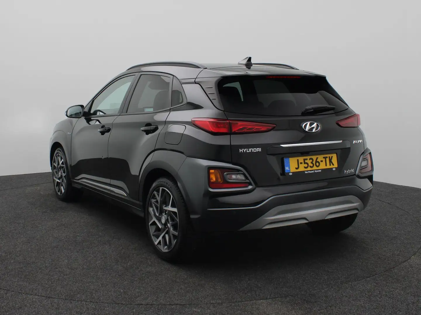 Hyundai KONA 1.6 GDI HEV Premium Sky | Schuif/kantel dak | Stoe Zwart - 2