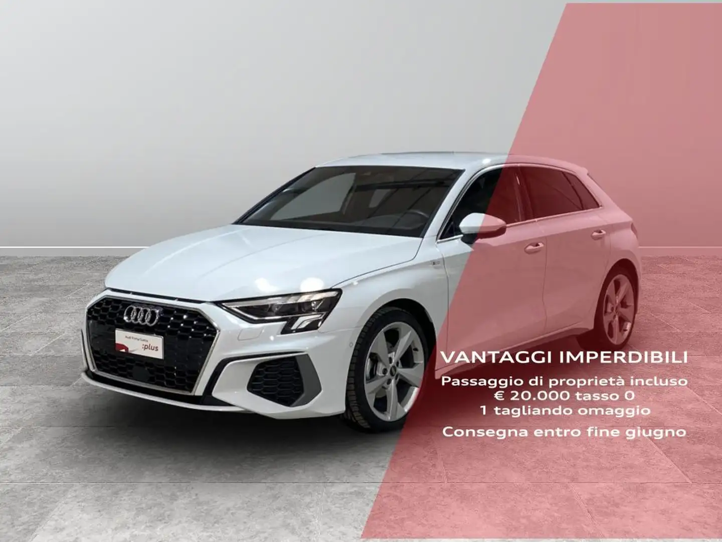 Audi A3 Sportback 35 2.0 tdi S line Edition s-tronic Bianco - 1