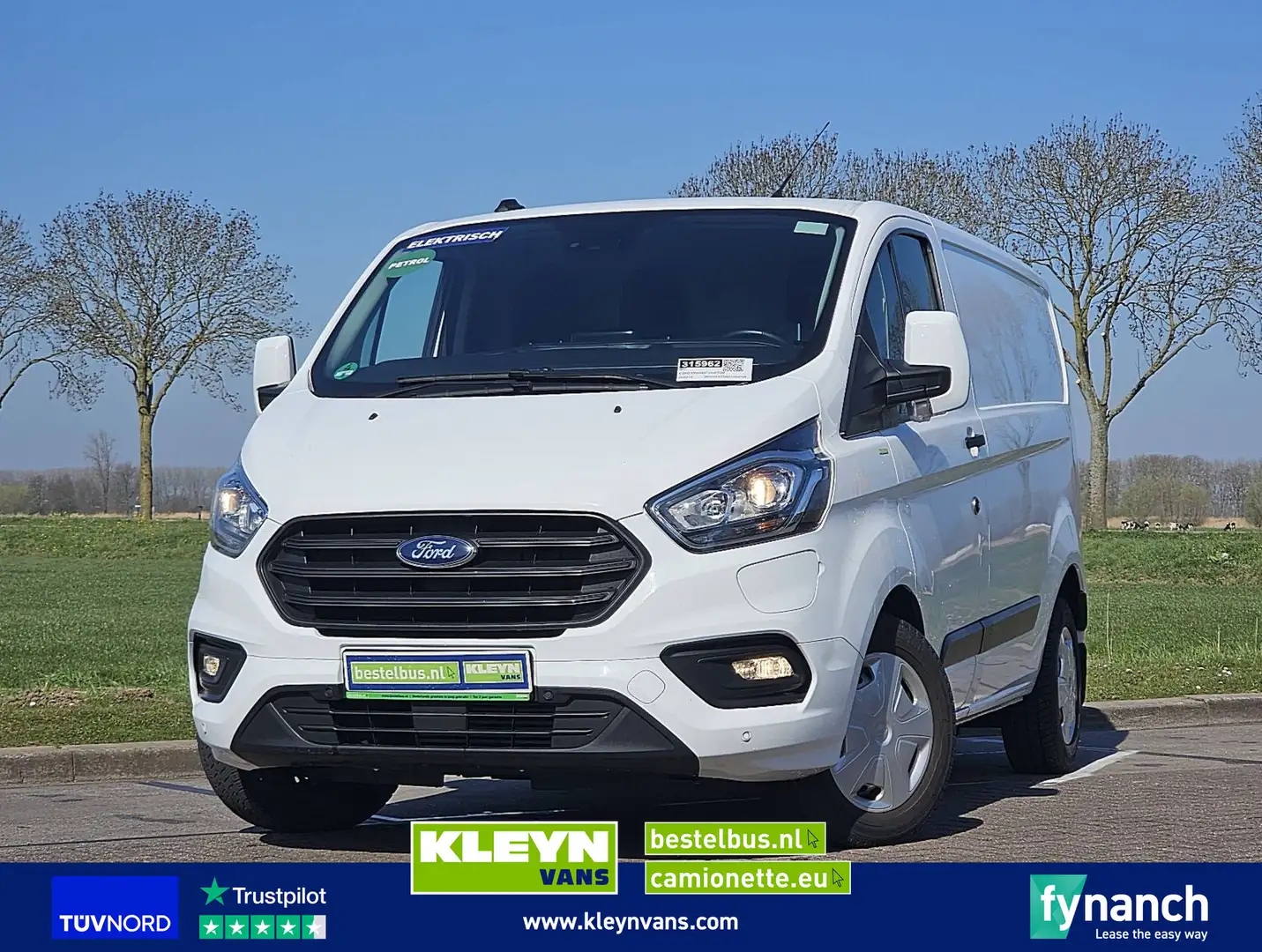 Ford Transit Custom L1 Benzine-Hybride ! Biały - 1