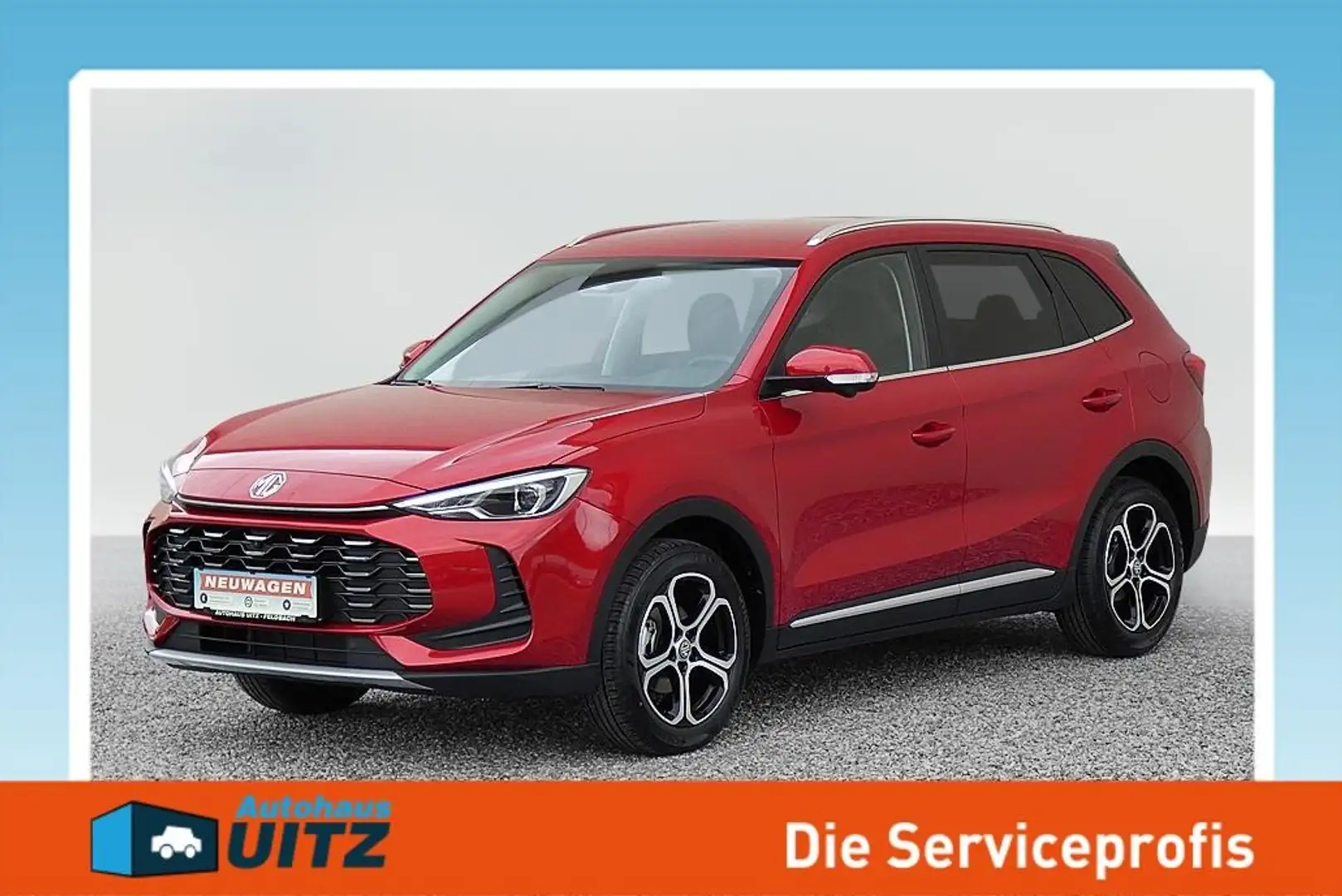 MG ZS + Deluxe +LED+360°+ACC+NAVI Rot - 1