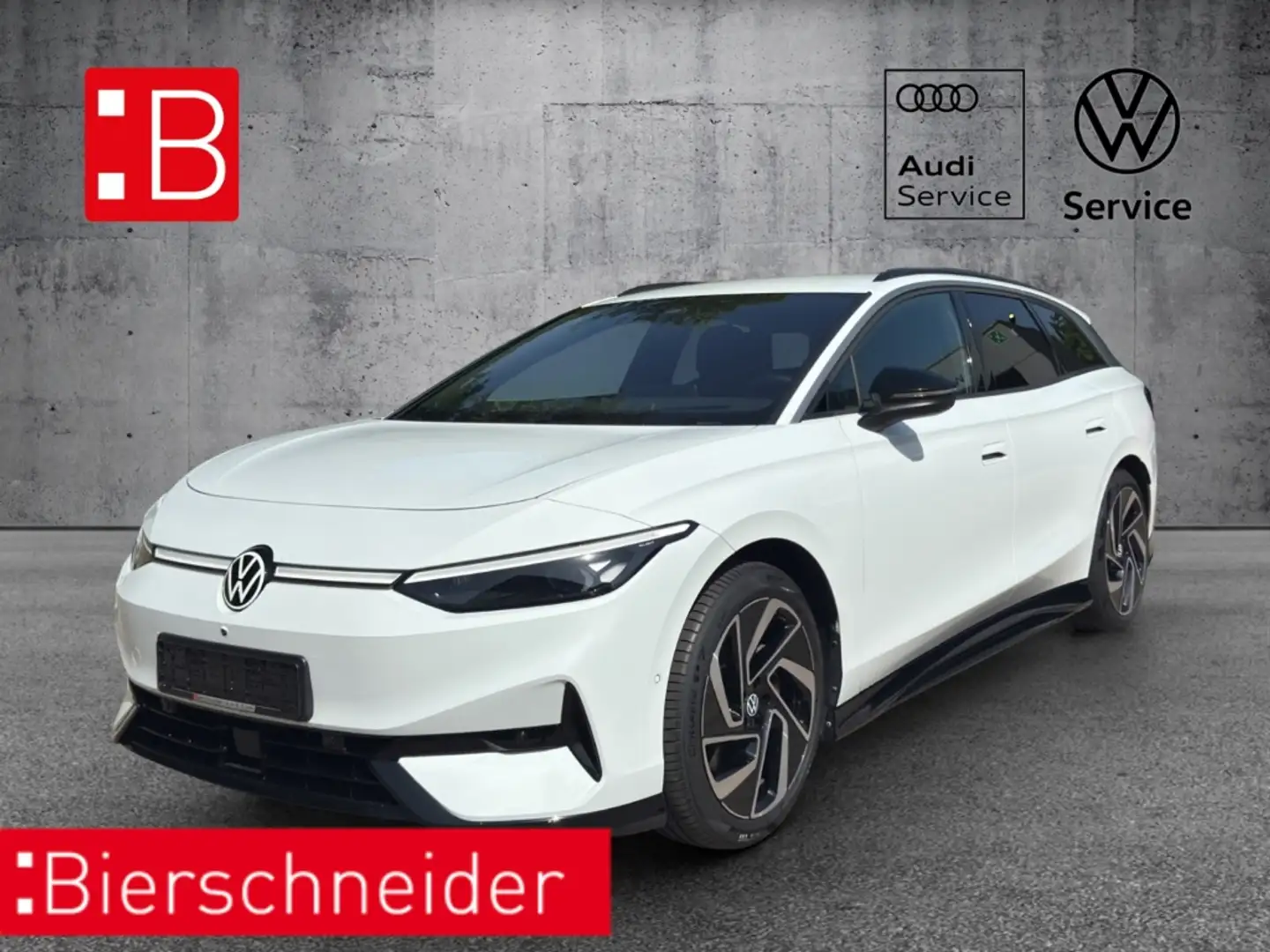 Volkswagen ID.7 Tourer Pro IQ-LIGHT MASSAGE DIGITAL COCKPIT UMGEBU Weiß - 1
