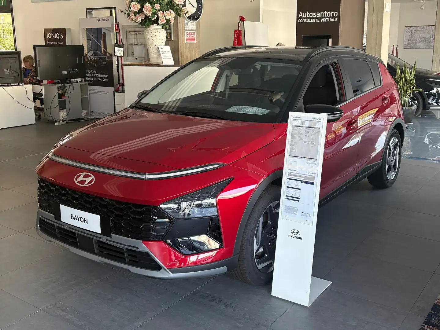 Hyundai BAYON 1.0 t-gdi 48V Xclass mt Rood - 1