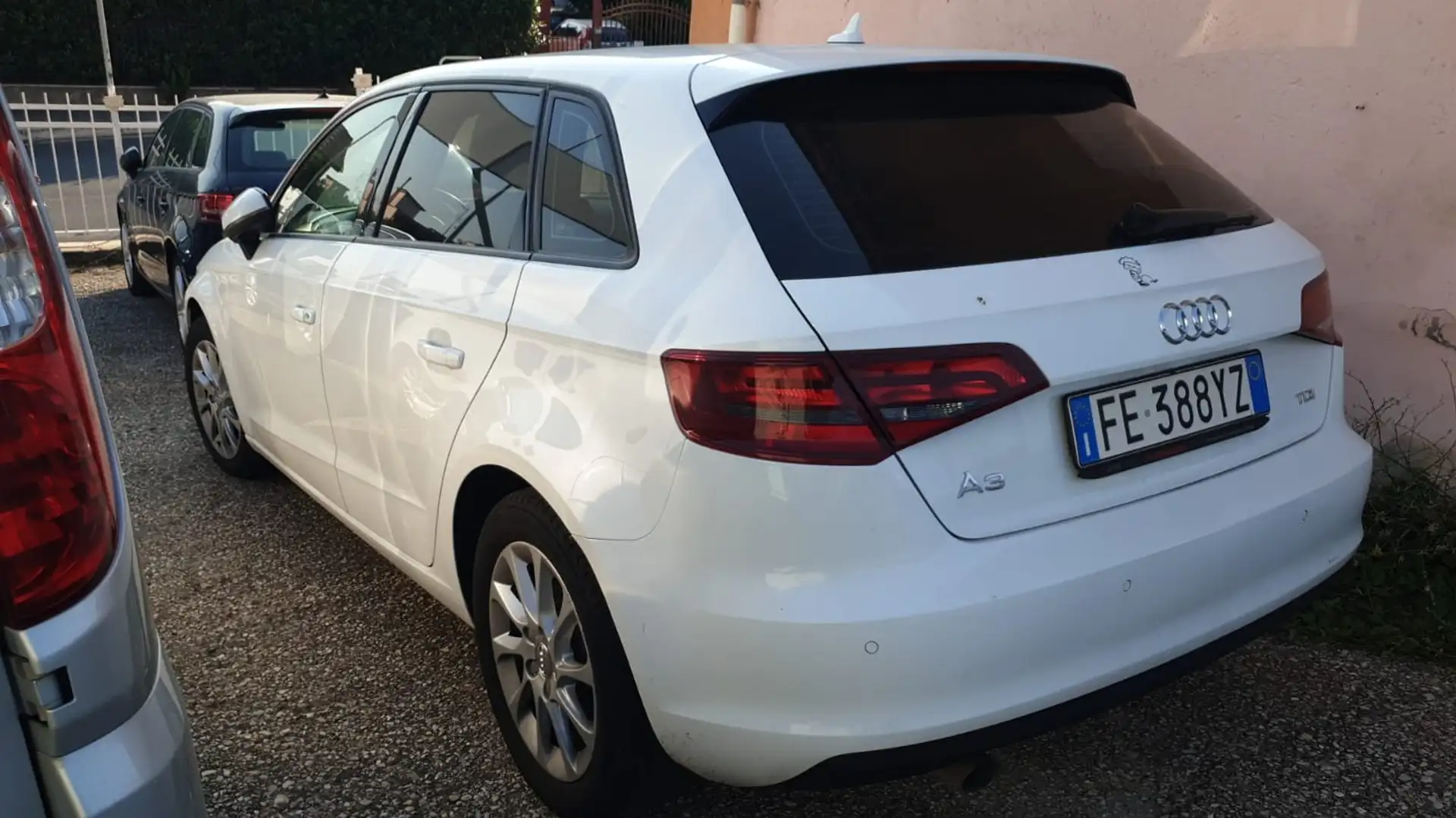 Audi A3 A3 III 2013 Sportback 1.6 tdi Ambition 110cv E6 Bianco - 2