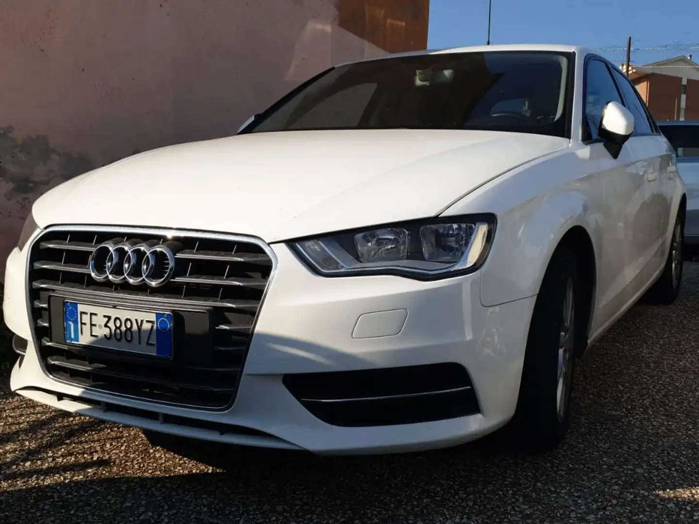 Audi A3 A3 III 2013 Sportback 1.6 tdi Ambition 110cv E6 Bianco - 1
