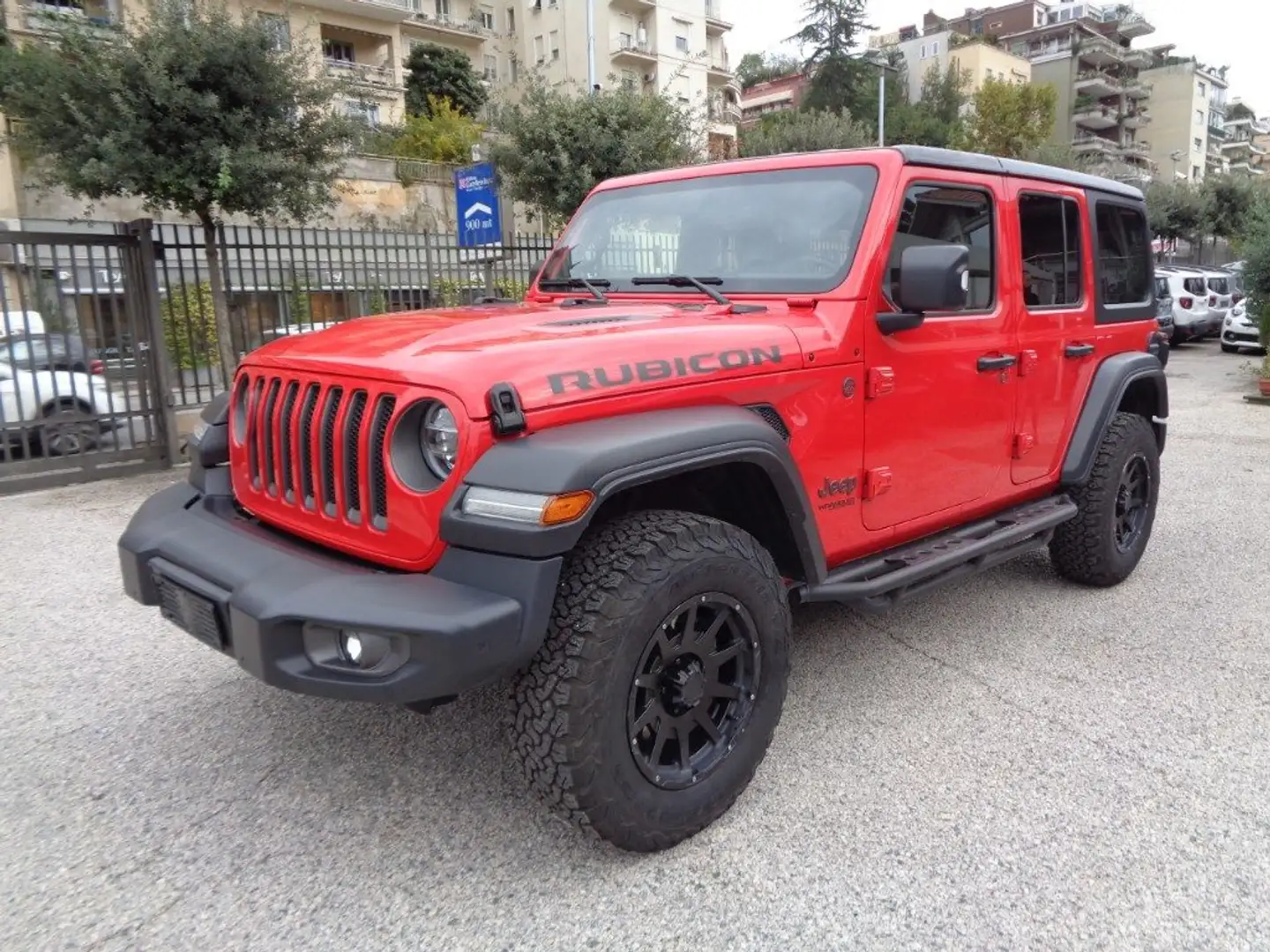 Jeep Wrangler 2200 MJT UNLIMITED RUBICON 4X4 200CV AUTOM ITALIA Червоний - 2