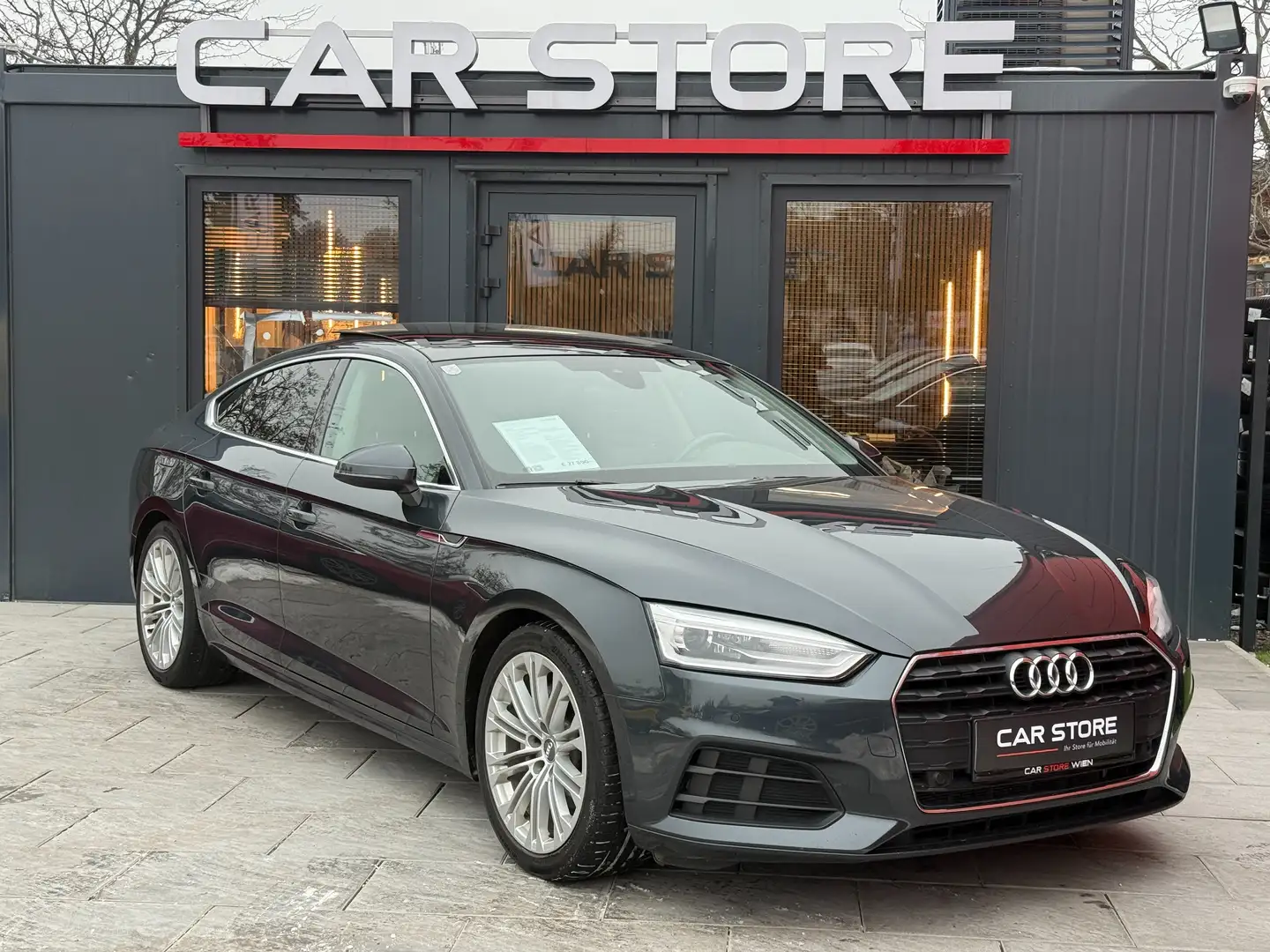 Audi A5 40TDI|Sport|Pano|Leder|Navi|AHG|LED| Grau - 1
