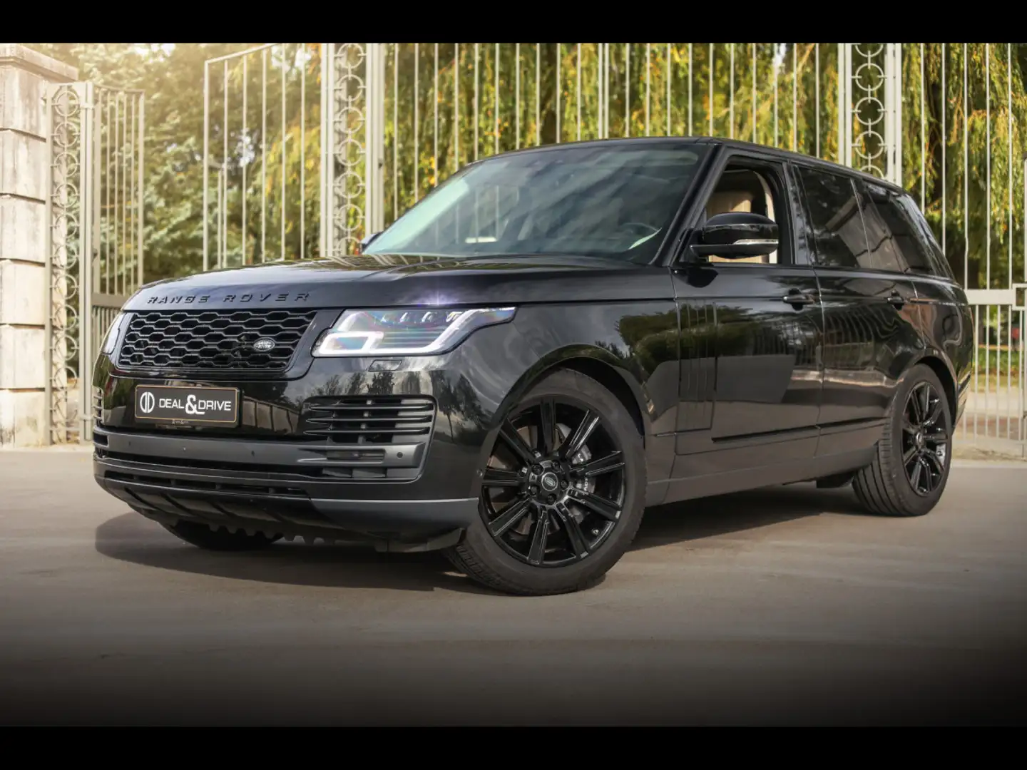 Land Rover Range Rover VOGUE P400°BLACK PACK°PANO°360°MERIDIAN Noir - 1