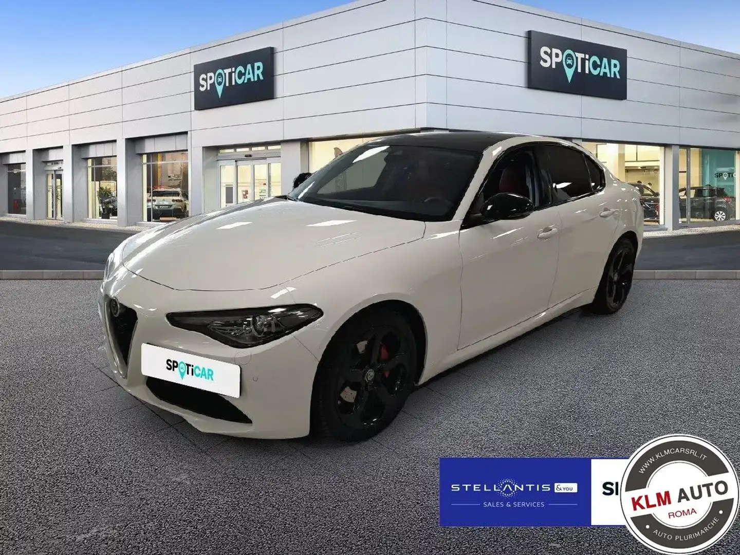 Alfa Romeo Giulia 2.0 Turbo 200 CV AT8 SUPER Bianco - 1
