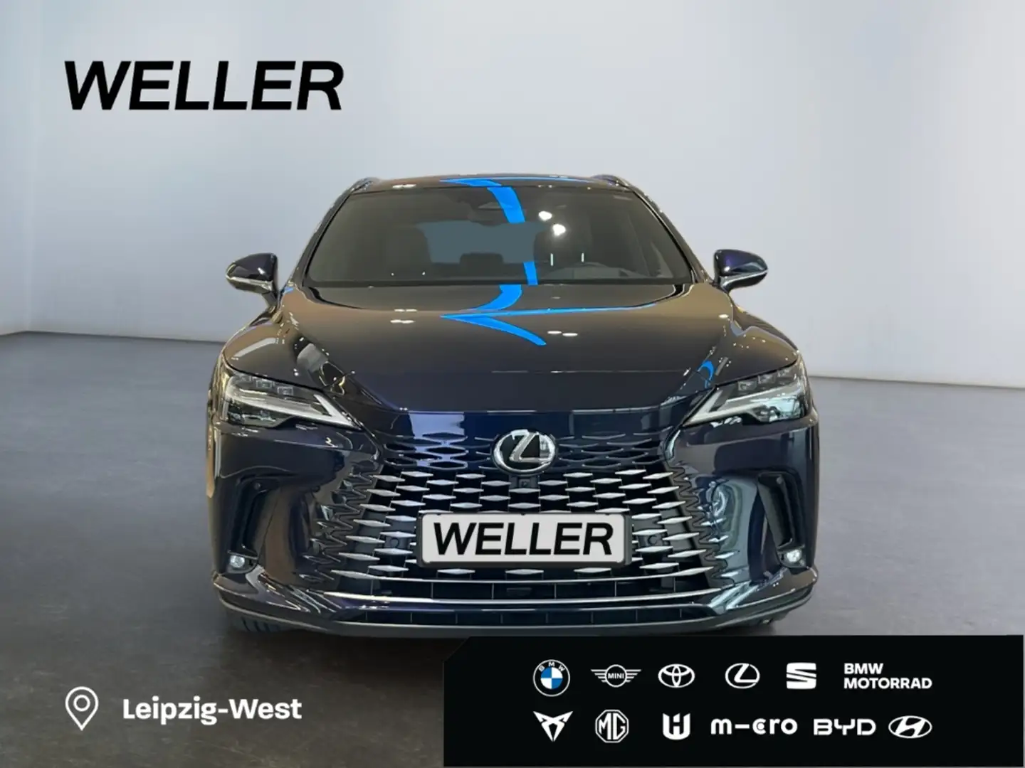 Lexus RX 450h + Luxury Line *LED*Pano*360°*Leder*HUD* Albastru - 2