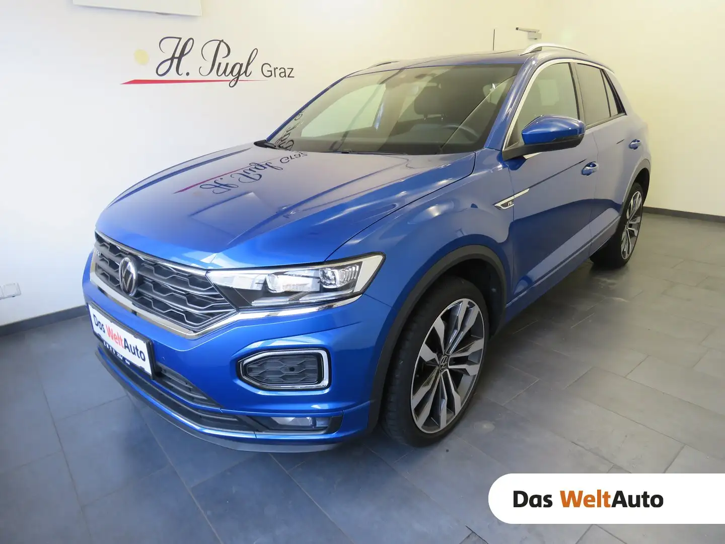 Volkswagen T-Roc Sport TSI ACT Blauw - 1