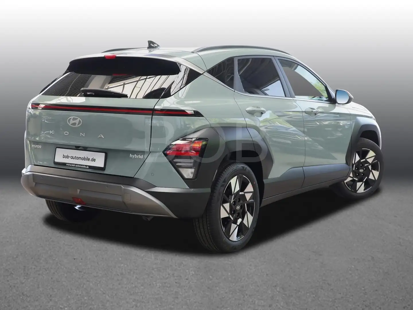 Hyundai KONA SX2 Hybrid 1.6 GDI 6-DCT TREND Licht-Paket Grün - 2