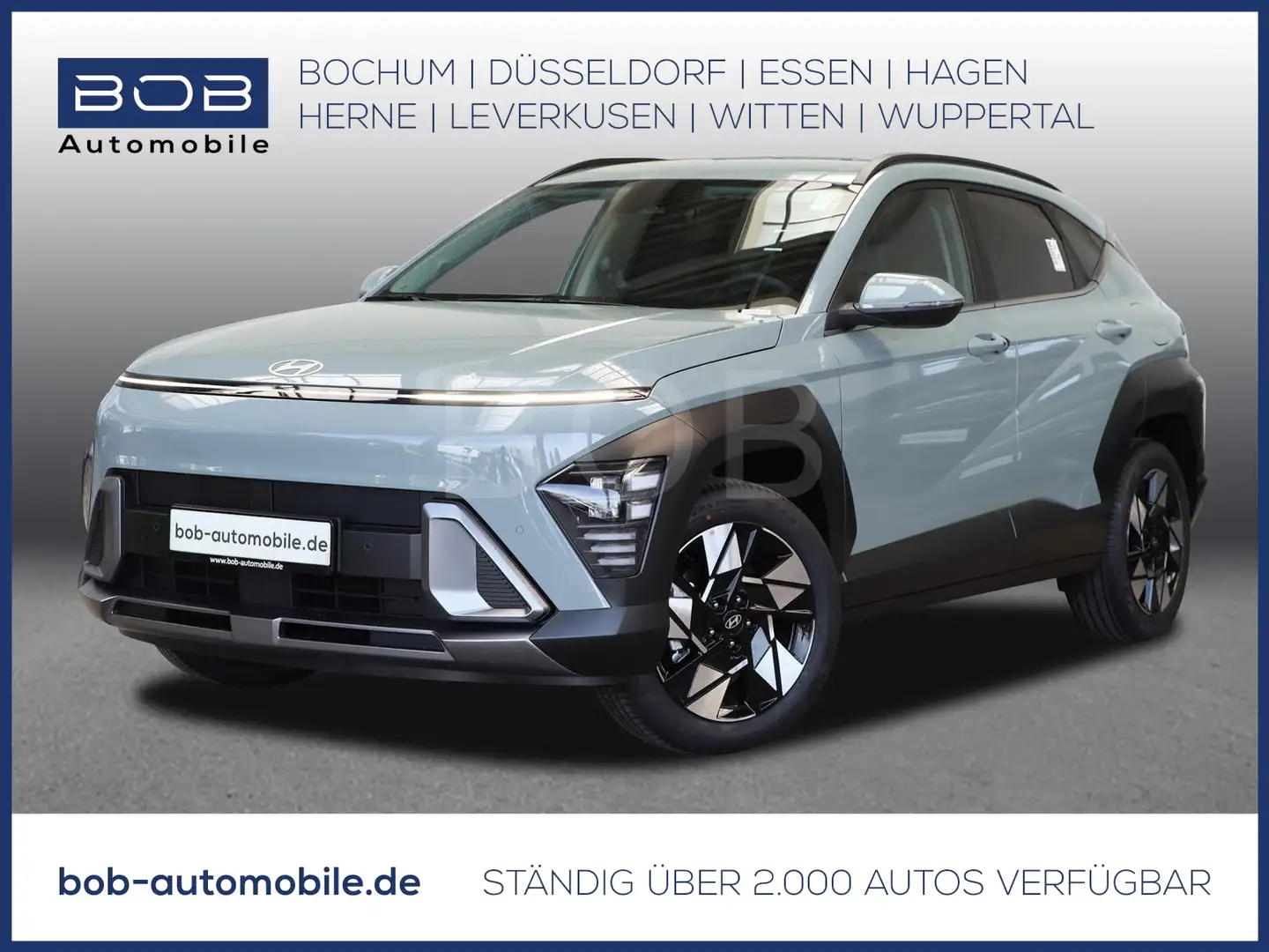 Hyundai KONA SX2 Hybrid 1.6 GDI 6-DCT TREND Licht-Paket Grün - 1