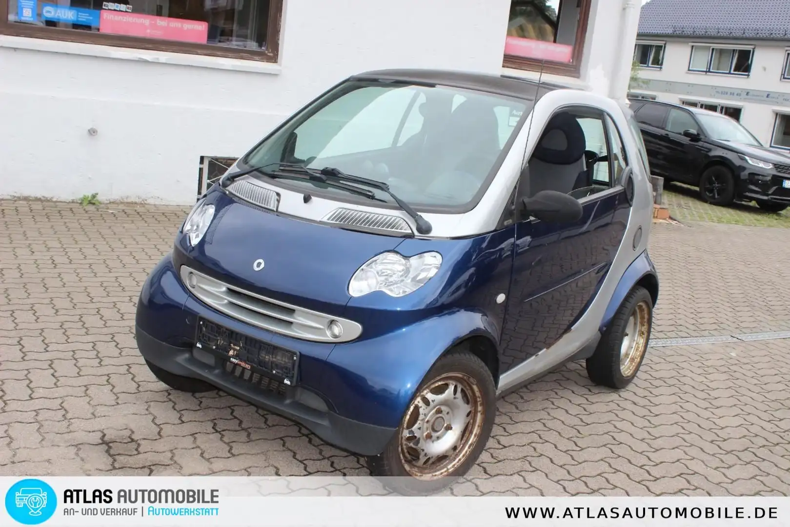 smart forTwo fortwo coupe Automatik KLIMA=PANORAMADACH Argent - 1