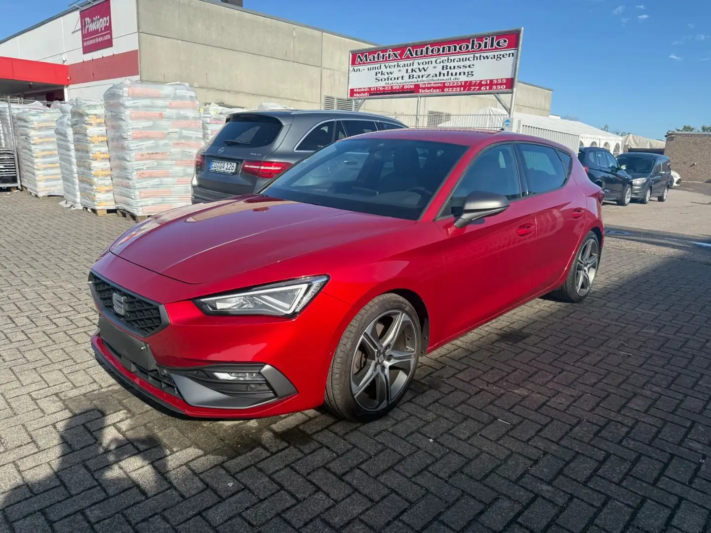 SEAT Leon FR,Navi,Kamera,Klima,Euro6 Rot - 1