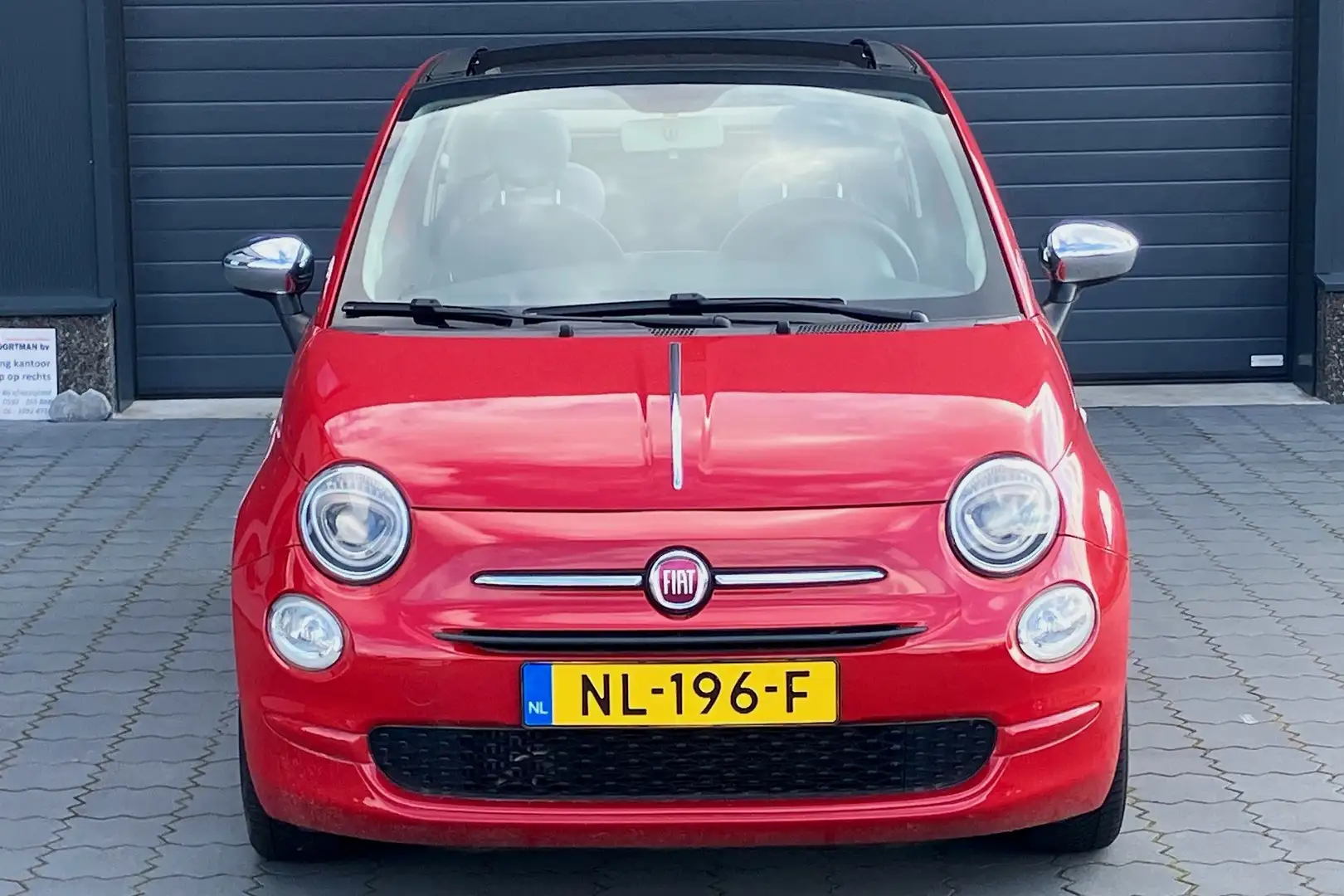 Fiat 500C 0.9 TwinAir Turbo Popstar 49016KM! Rojo - 2