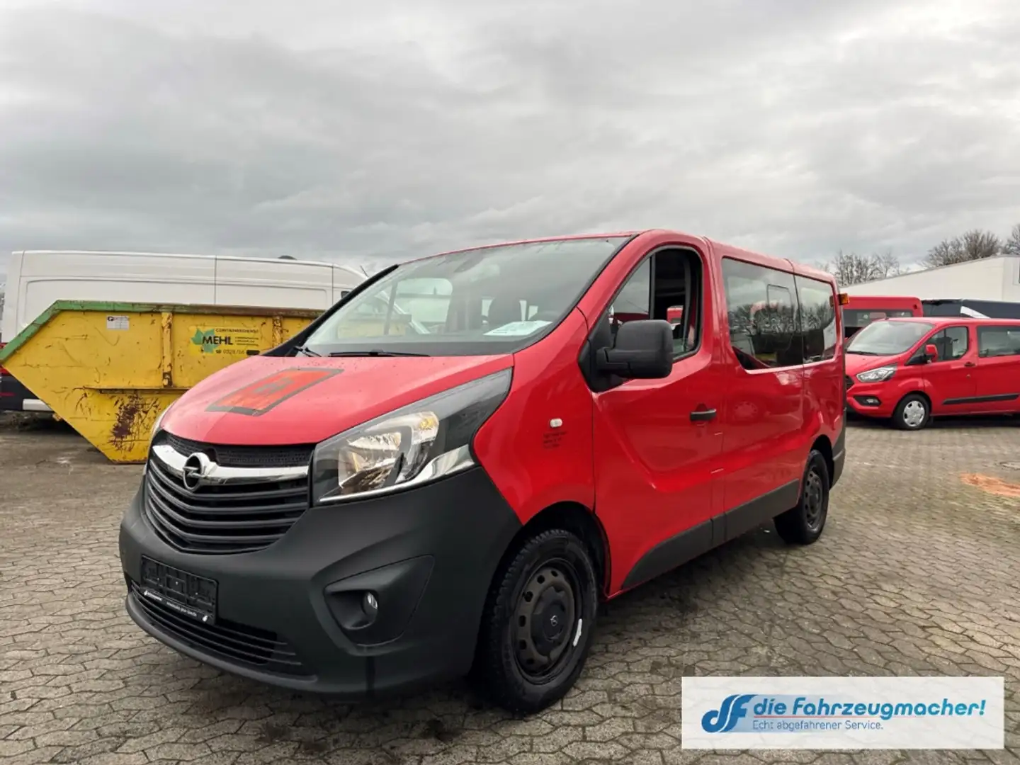 Opel Vivaro B Kasten L1H1 2,7t 1.6 CDTI *4385 Rouge - 2
