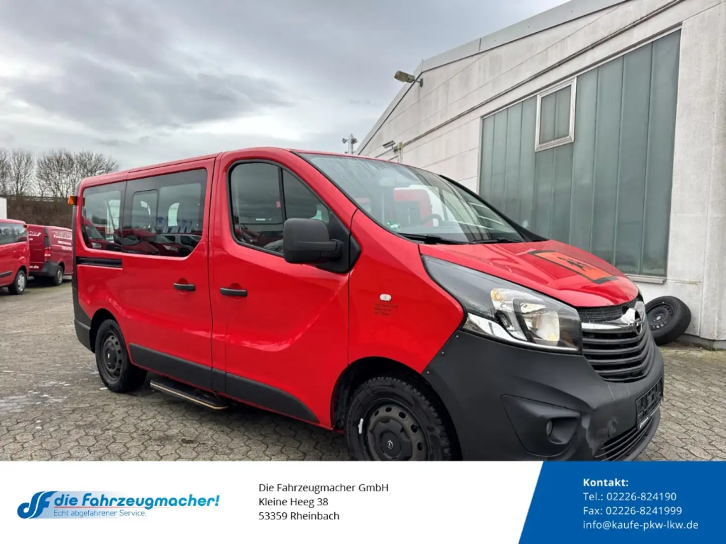 Opel Vivaro B Kasten L1H1 2,7t 1.6 CDTI *4385 Rouge - 1