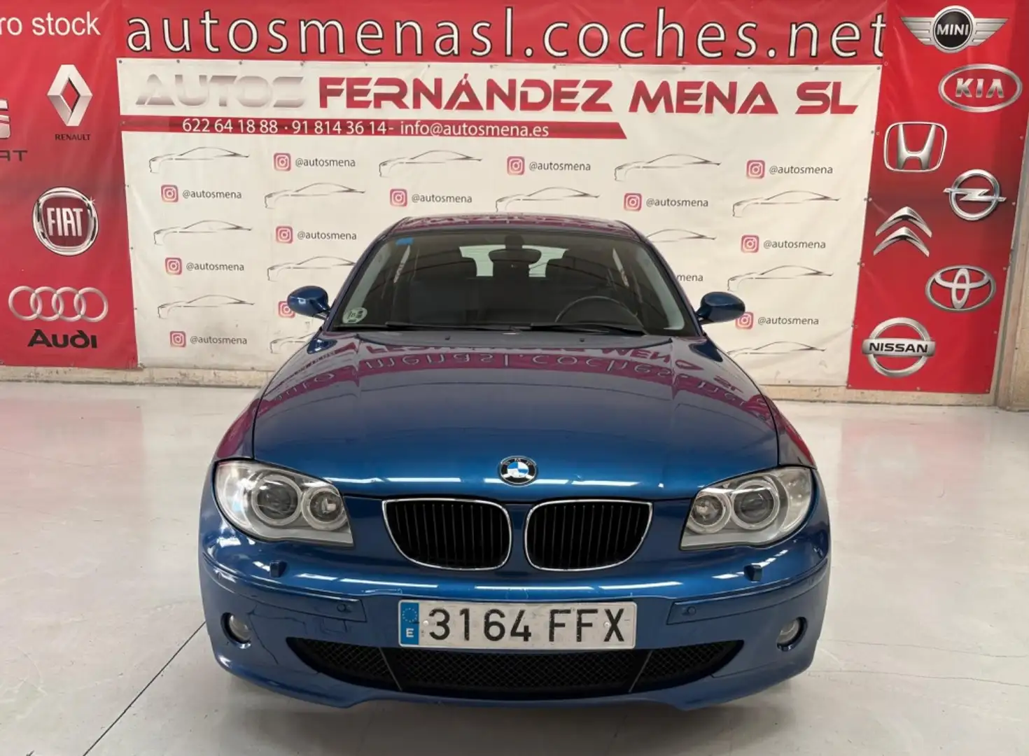 BMW 120 120d Aut. Blau - 2