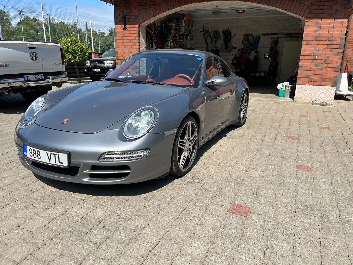 Porsche 997 911 3.8 Carrera 4S Coupé Tiptronic Gris - 1