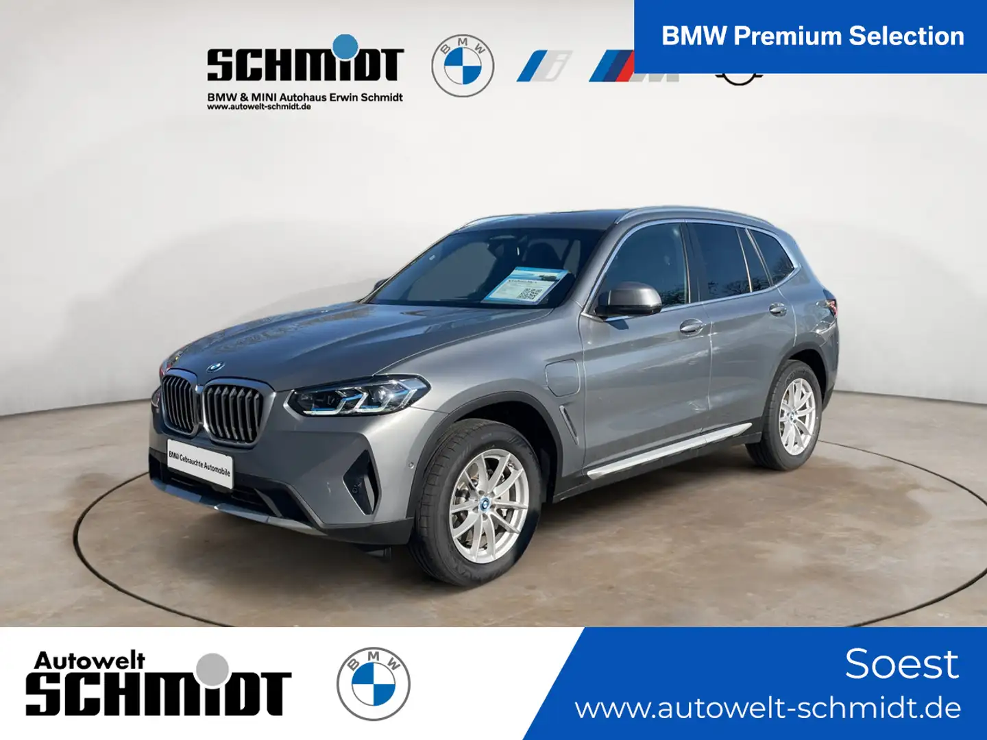 BMW X3 xDrive30e + GARANTIE-bis-10.2029 Grau - 1