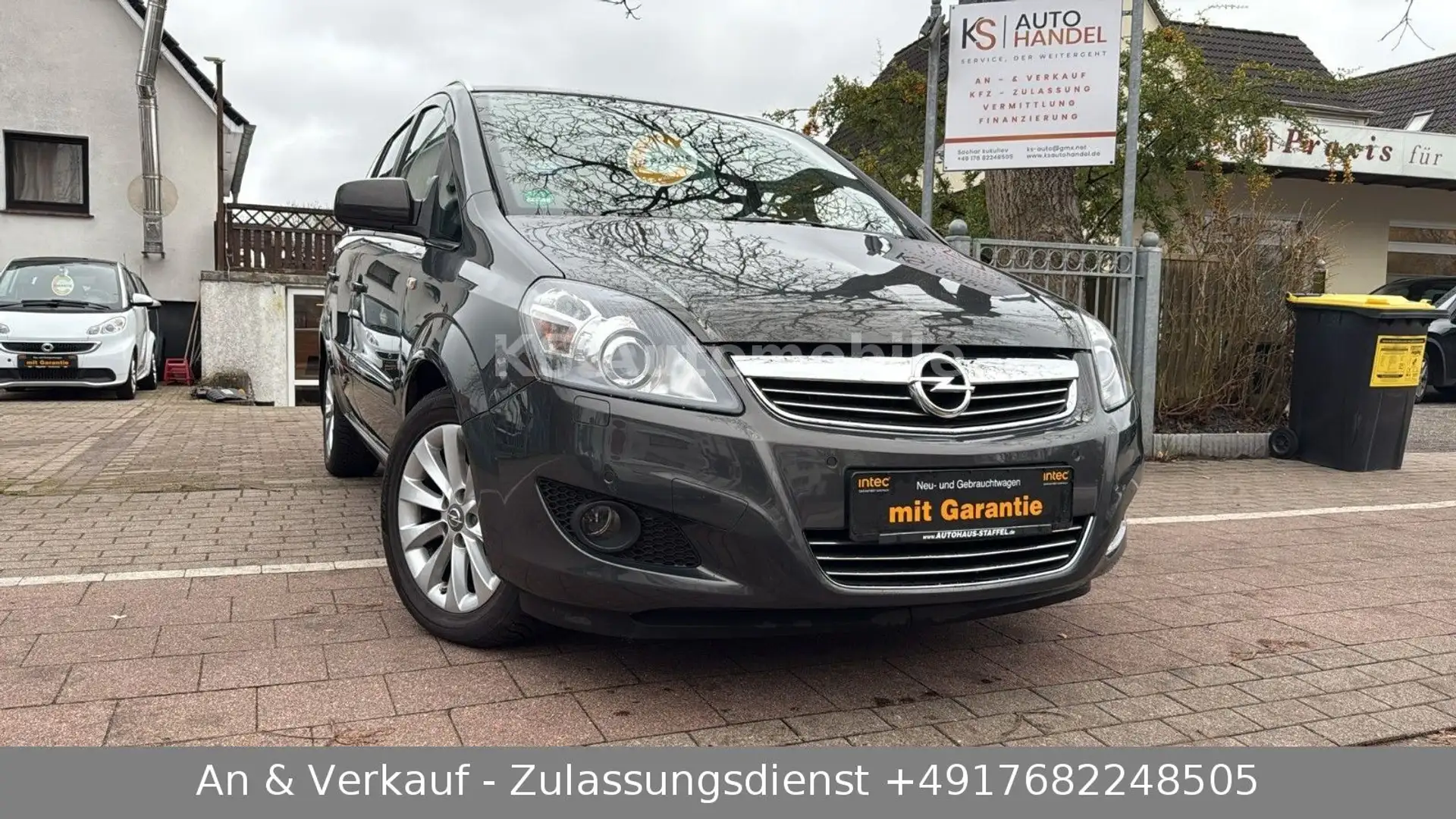 Opel Zafira B Family Plus/7-SITZER/TÜV NEU/REIFEN NEU Grau - 1