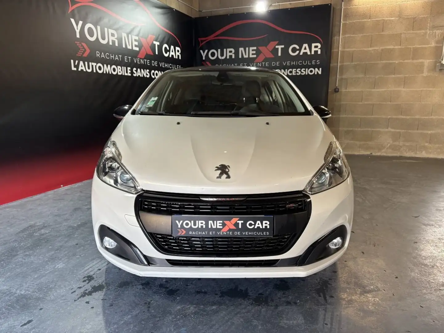 Peugeot 208 GTLine Blanc - 1