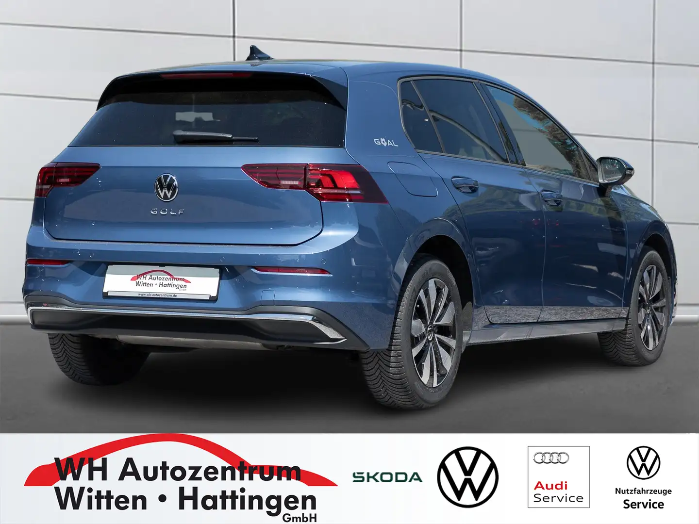 Volkswagen Golf VIII 1.5 TSI GOAL NAVI AHK GJ-REIFEN PDC ACC SI... Blau - 2