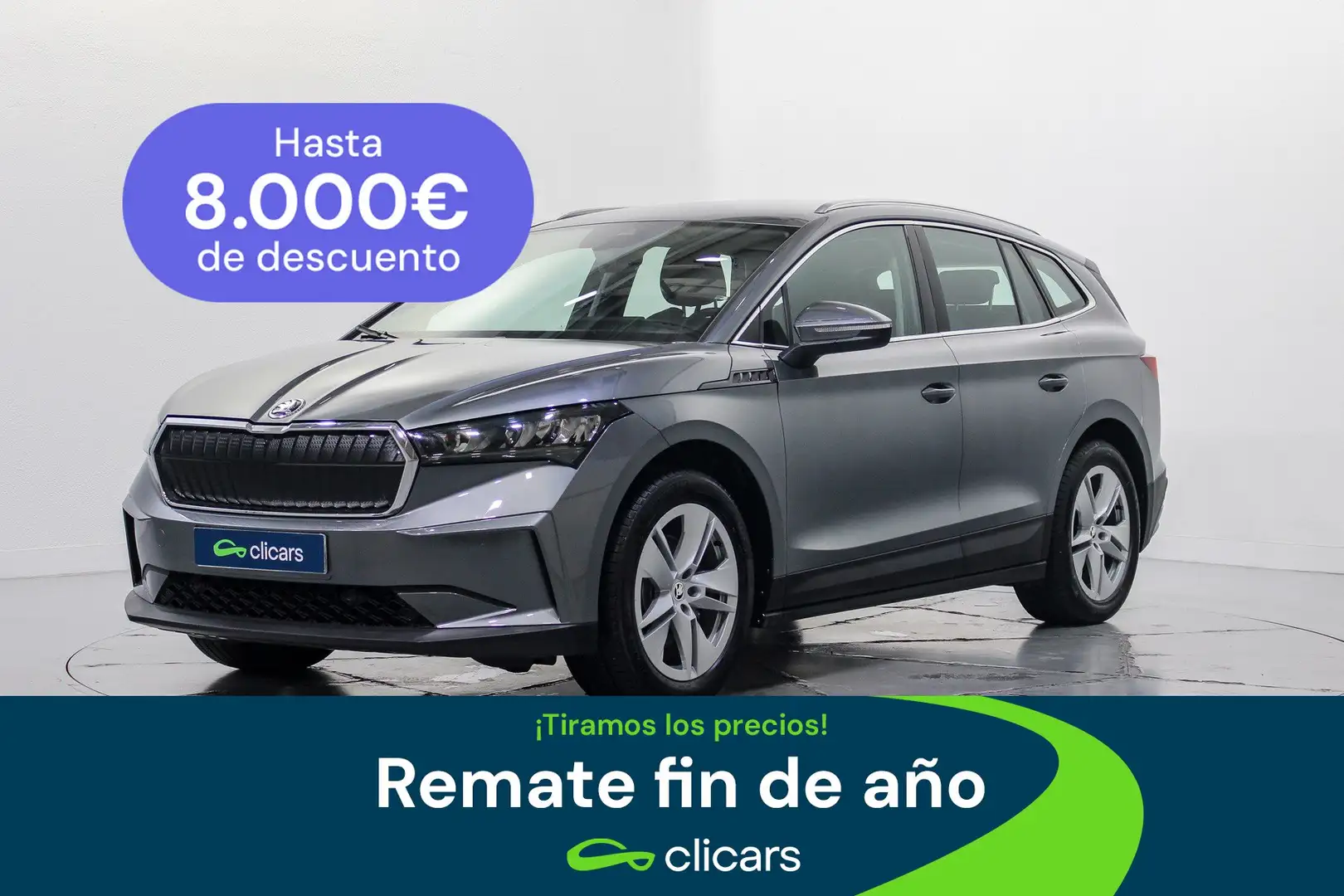Skoda Enyaq 80 150kW Gris - 1