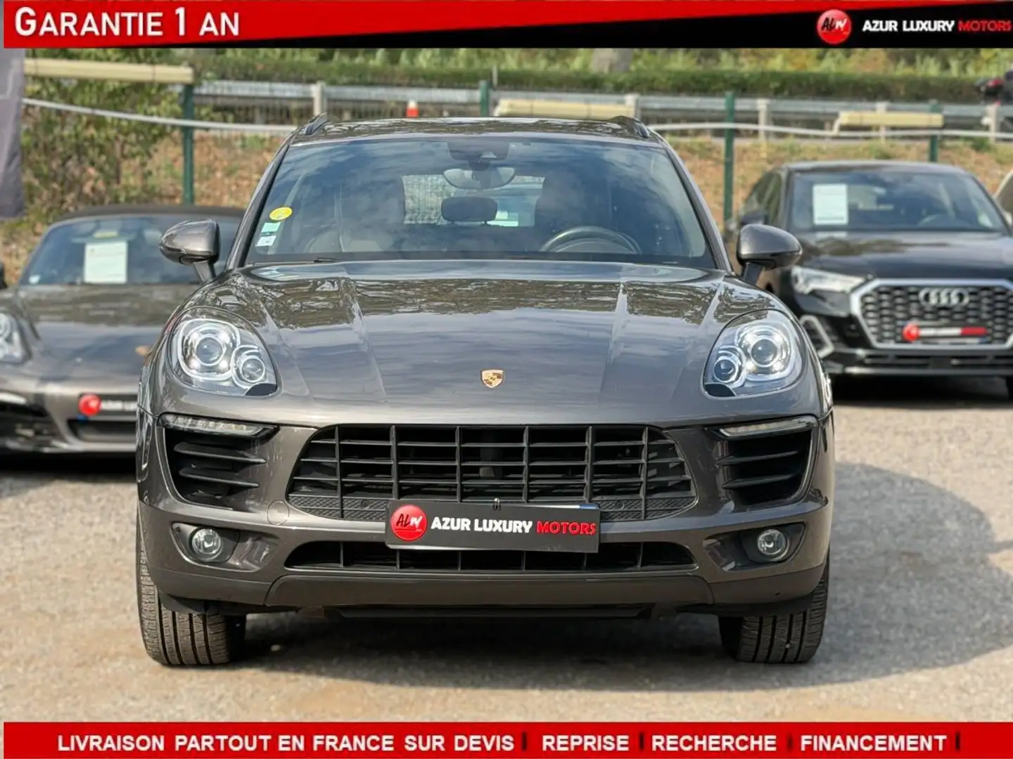 Porsche Macan 3.0 V6 258ch S Diesel PDK Gris - 2
