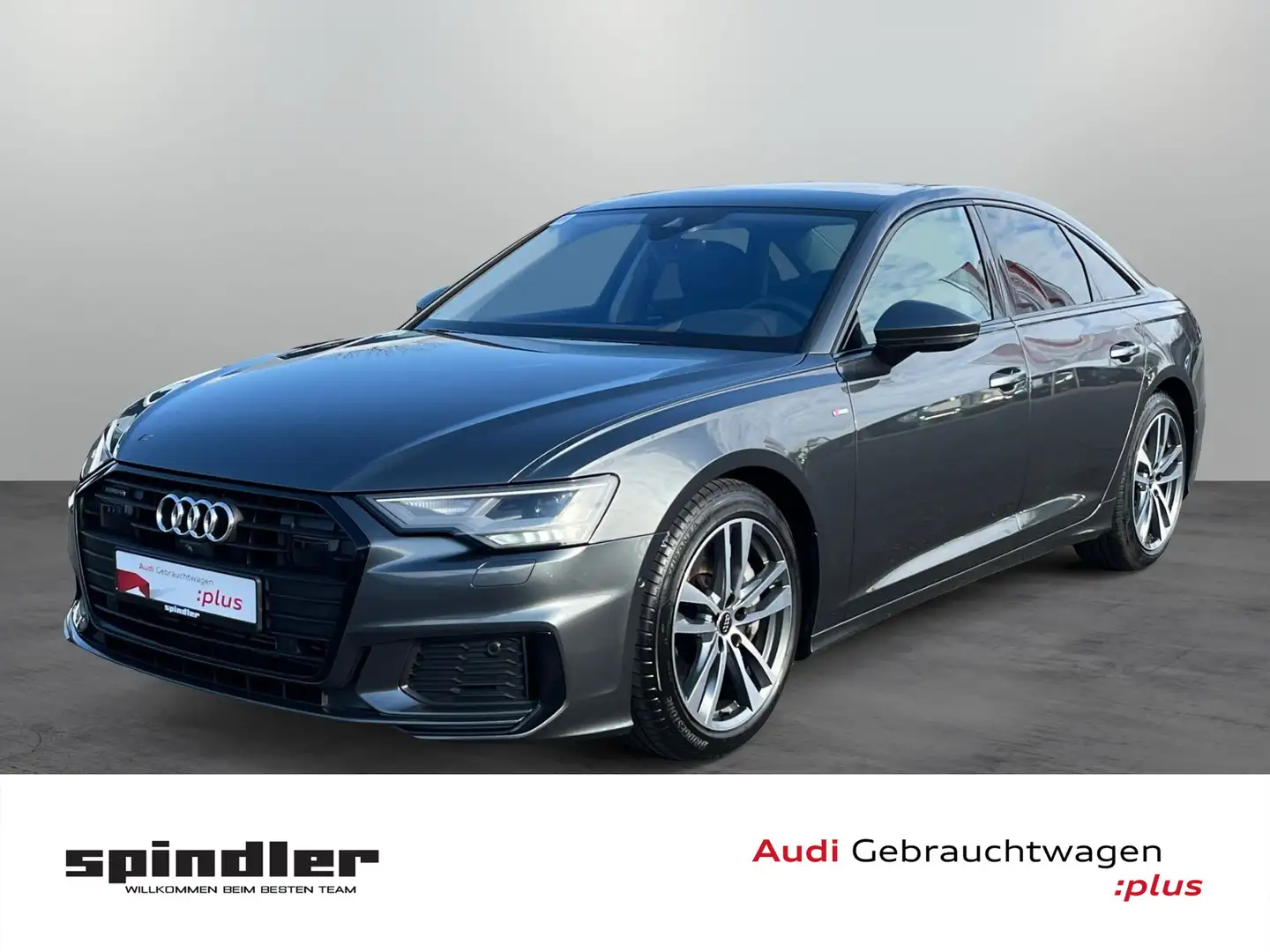 Audi A6 sport 55TFSI quattro S-tronic/ Pano Grijs - 1