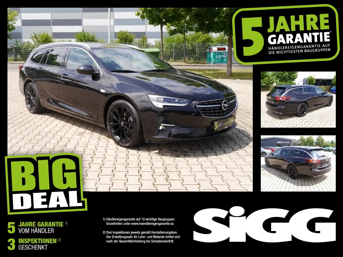 Opel Insignia ST 2.0 Turbo Ultimate HeadUp Panorama Nero - 1