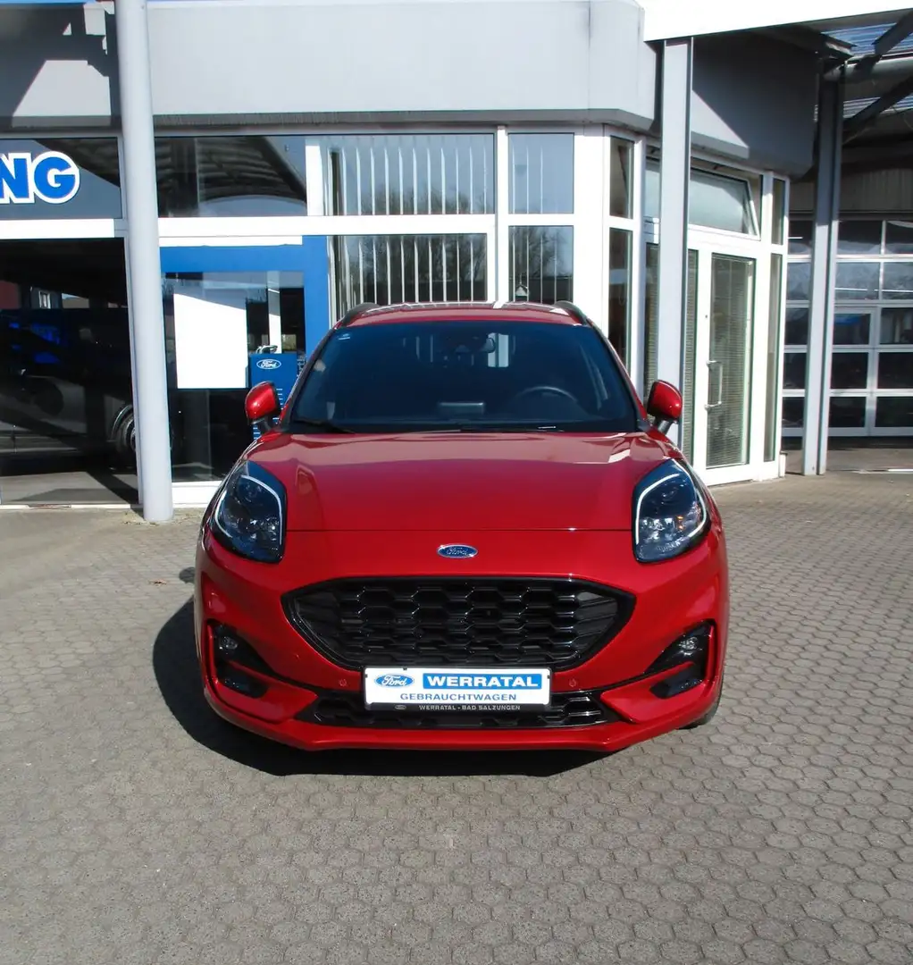 Ford Puma Hybrid ST-Line X/ Automatik/LED/Navi/Leder Rot - 2
