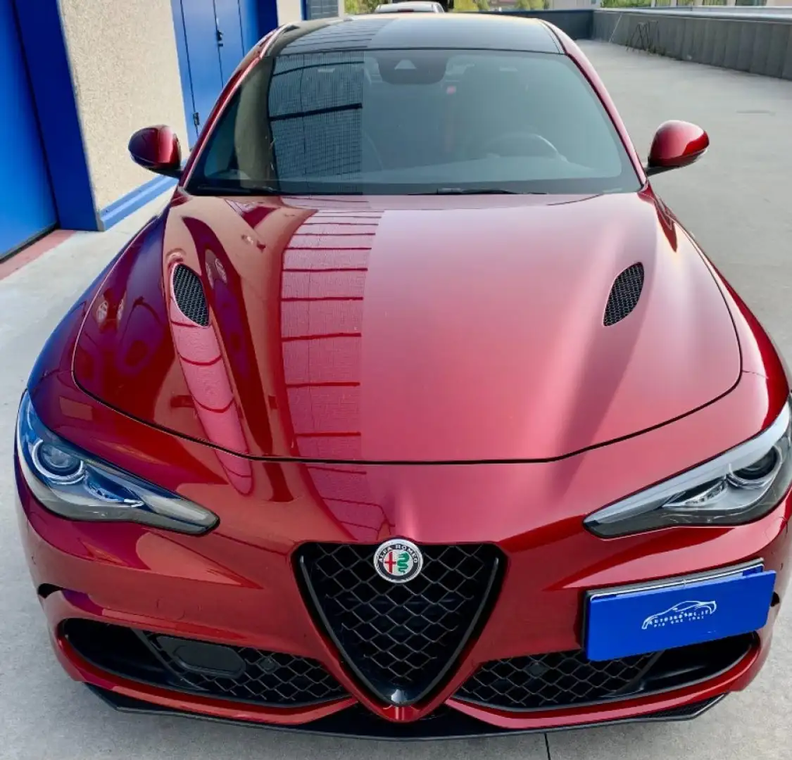 Alfa Romeo Giulia 2.9 T V6 AT8 Quadrifoglio ROSSO ELKANN MY20 Czerwony - 2