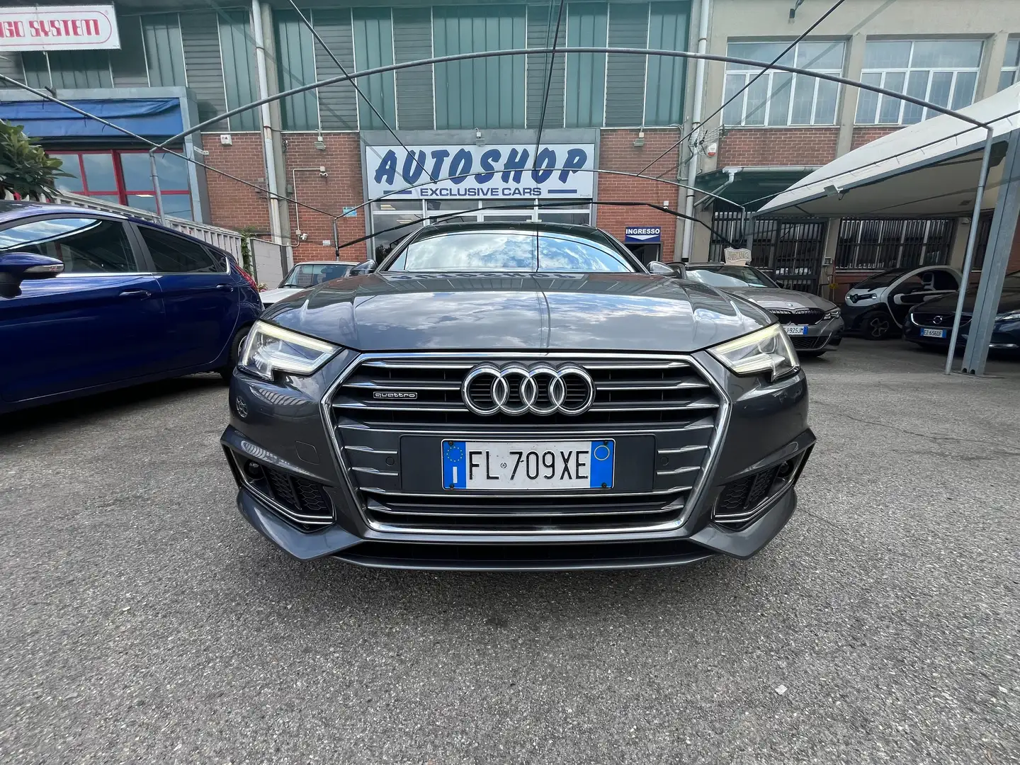 Audi A4 A4 Avant 2.0 tdi quattro Sline190cv euro6 Gris - 2