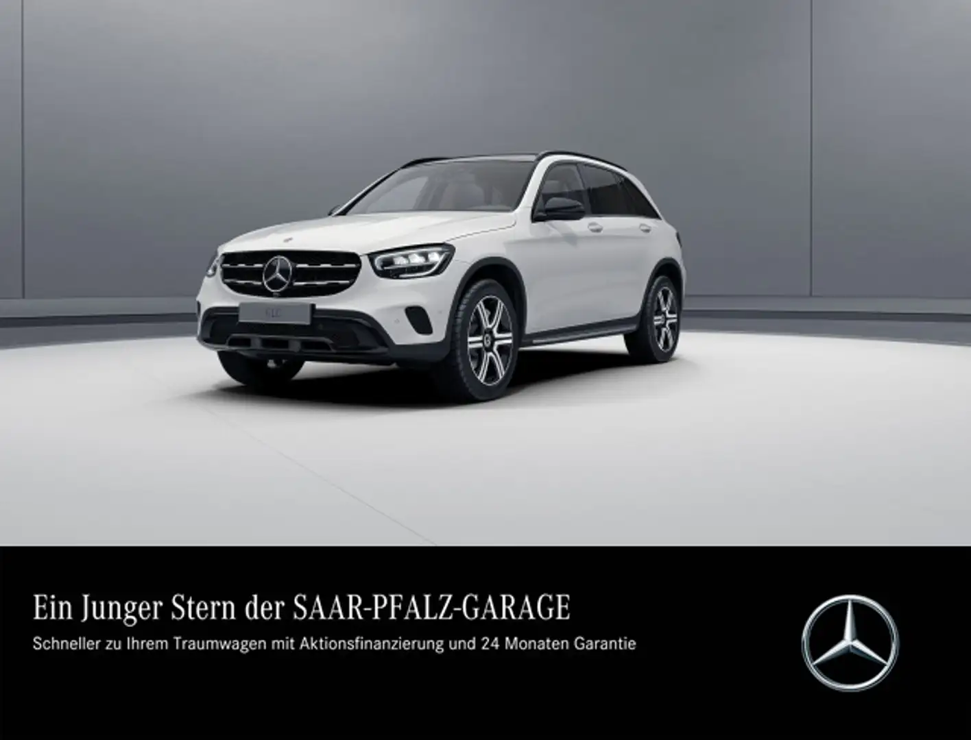 Mercedes-Benz GLC 300 GLC 300de 4M NIGHT*NAVI*DISTRONIC*AHK*LED*MEMORY Weiß - 1