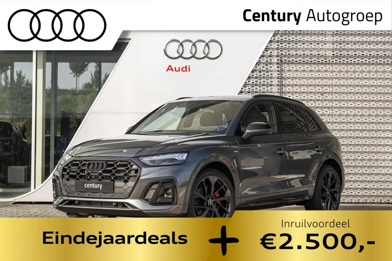 Audi Q5 S edition Competition 50 TFSI e 220 kW / 299 PK SU Gris - 1