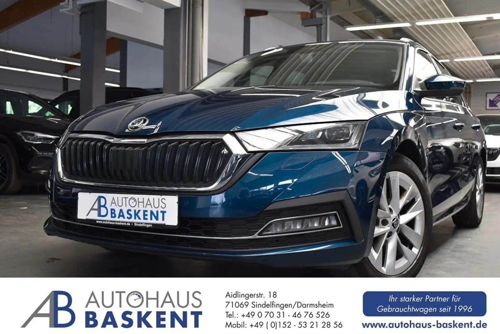 Skoda Octavia 2.0 TDI Combi First Edition*LED*NAVI*SHZ Blau - 1