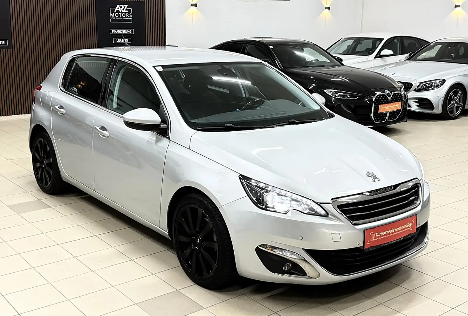 Peugeot 308 1.6 BlueHDi Allure Silber - 2
